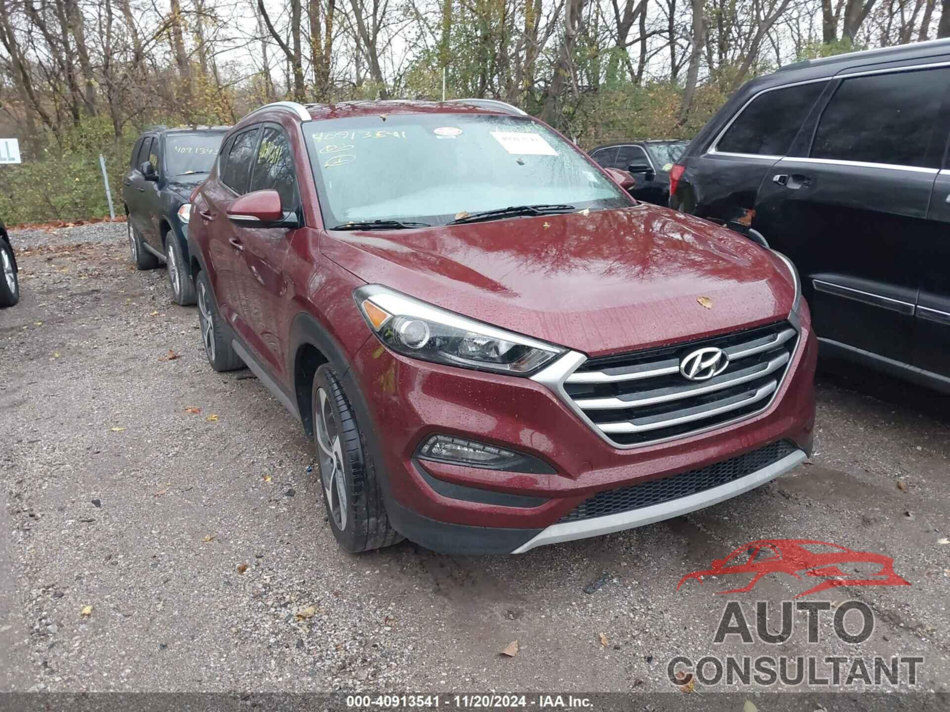 HYUNDAI TUCSON 2017 - KM8J3CA20HU313451