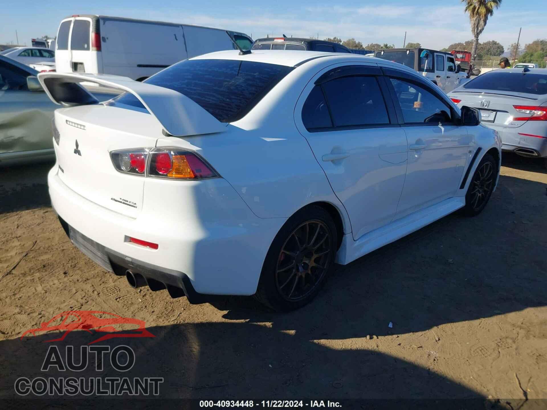 MITSUBISHI LANCER EVOLUTION 2014 - JA32W8FV1EU025173
