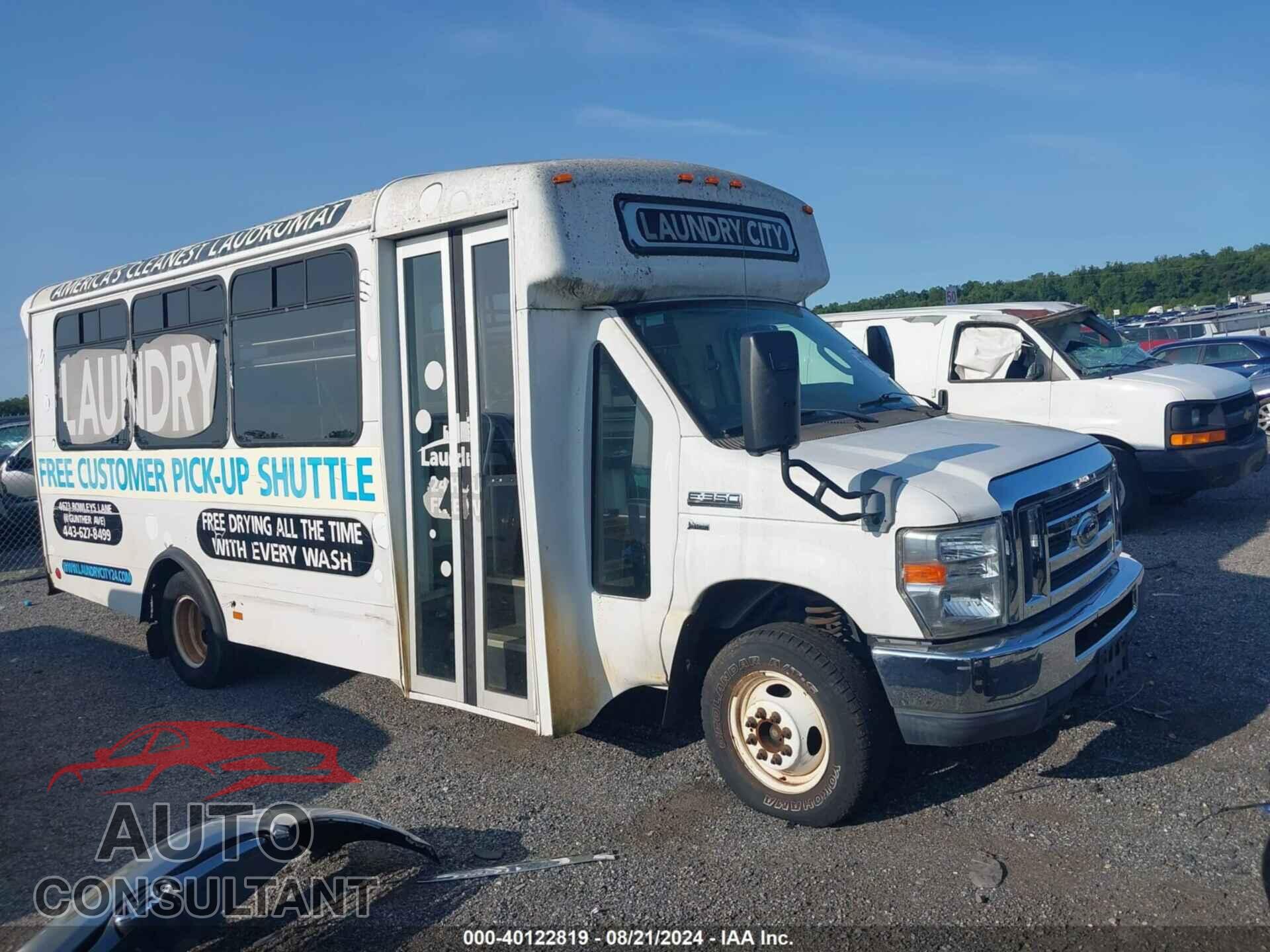 FORD E-350 CUTAWAY 2012 - 1FDEE3FL7CDA95823