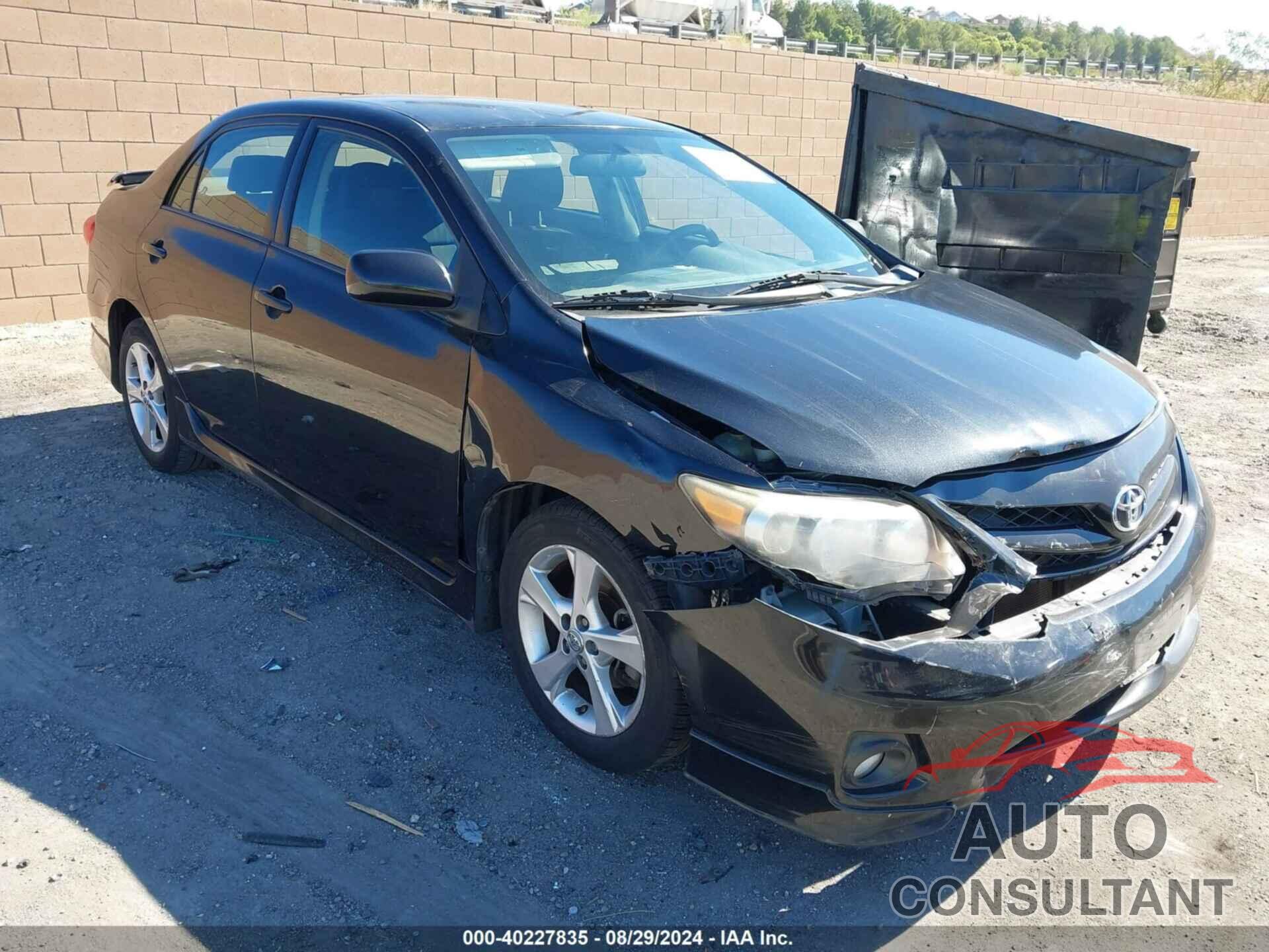 TOYOTA COROLLA 2011 - 5YFBU4EE4BP002142