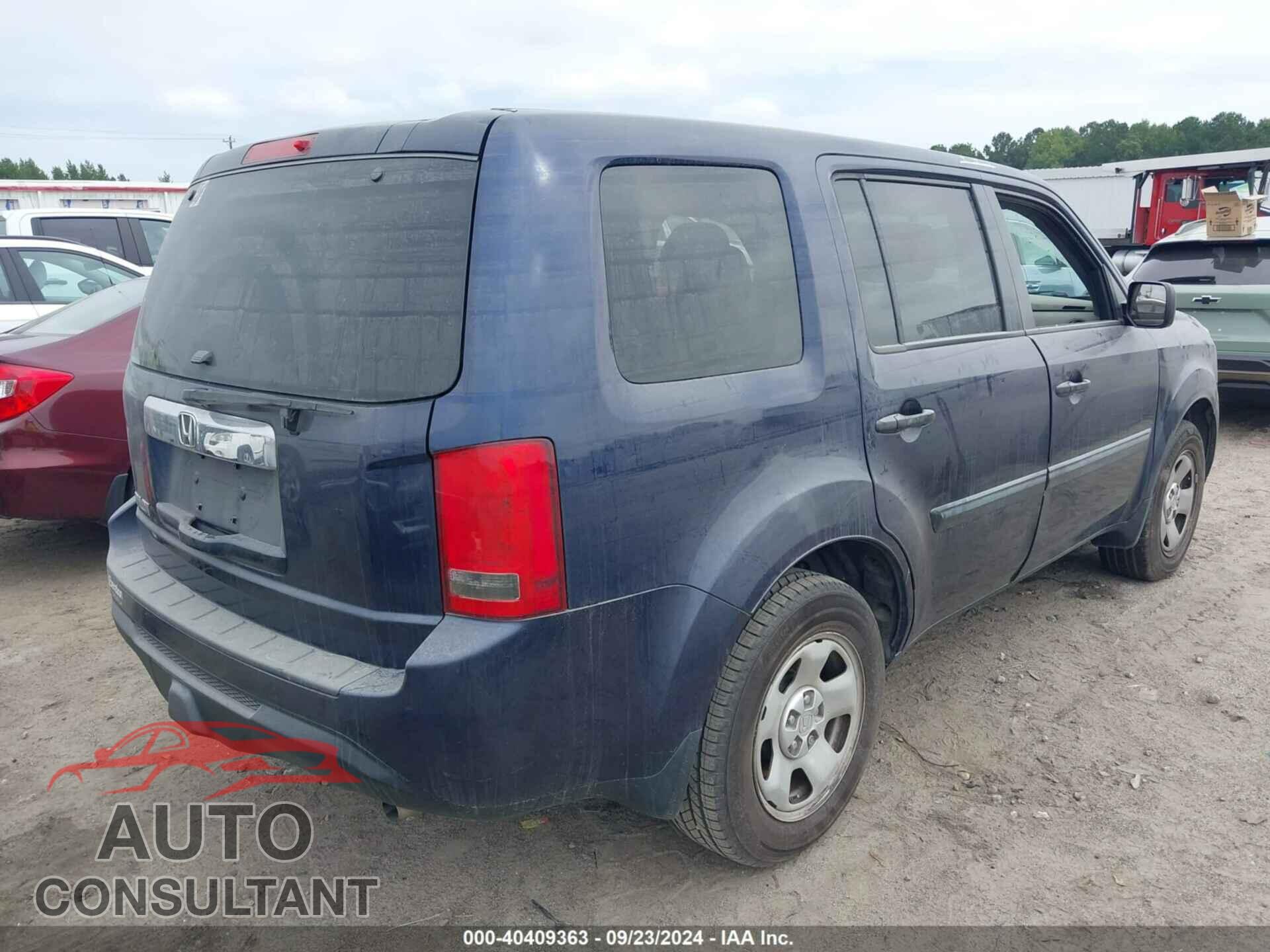 HONDA PILOT 2014 - 5FNYF3H20EB016328