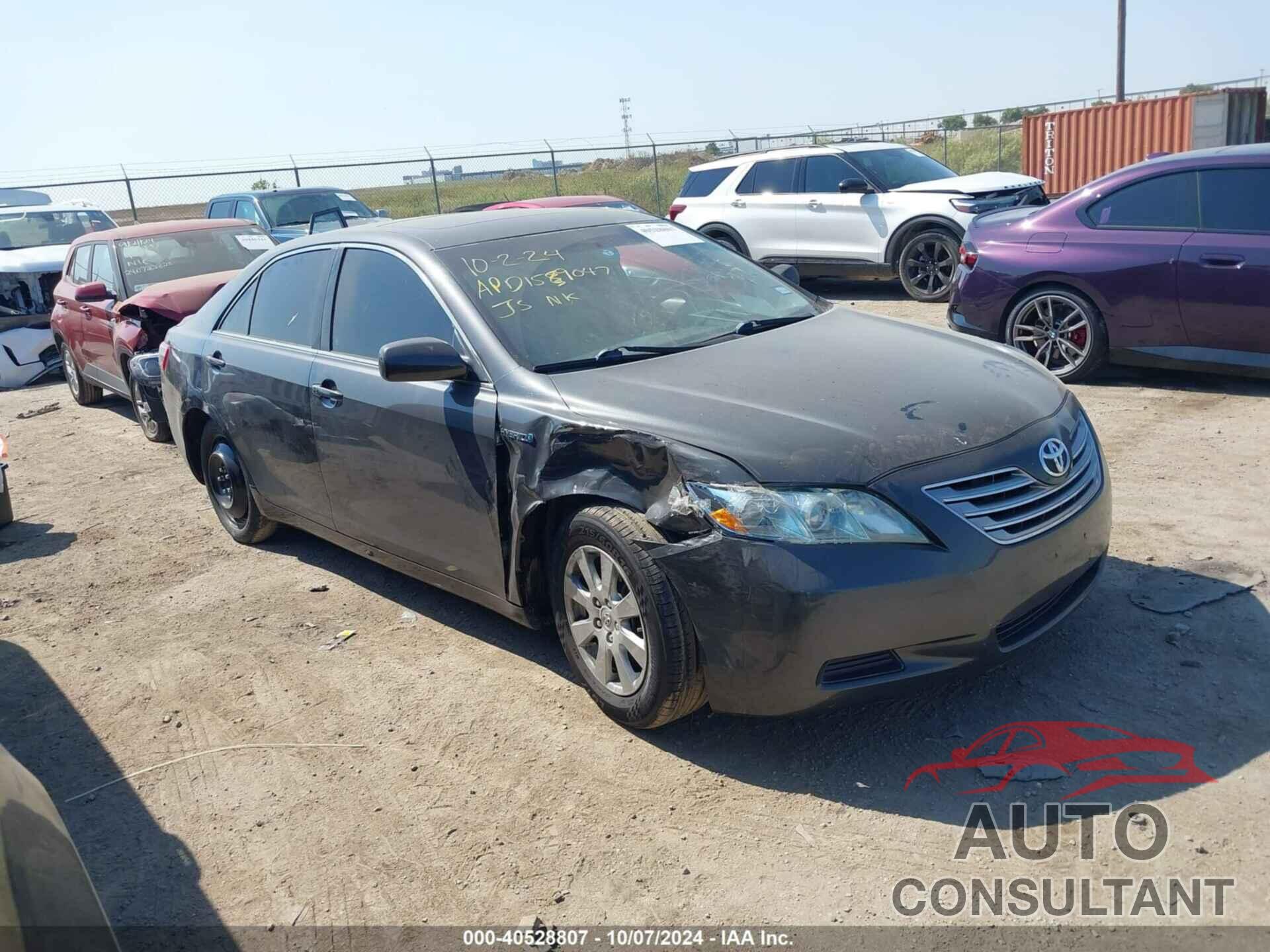 TOYOTA CAMRY HYBRID 2009 - 4T1BB46K59U077886