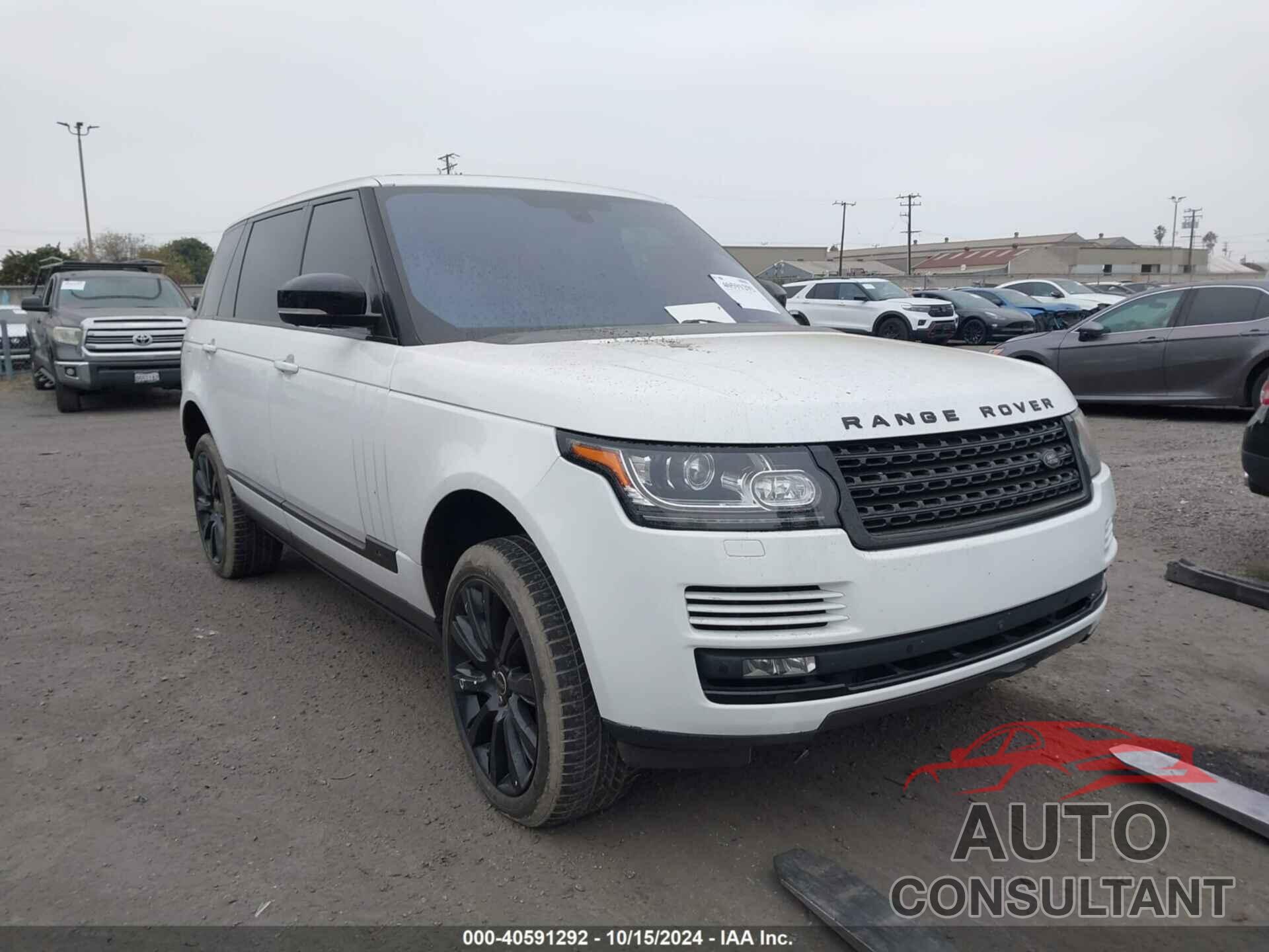 LAND ROVER RANGE ROVER 2016 - SALGS3EF0GA272939