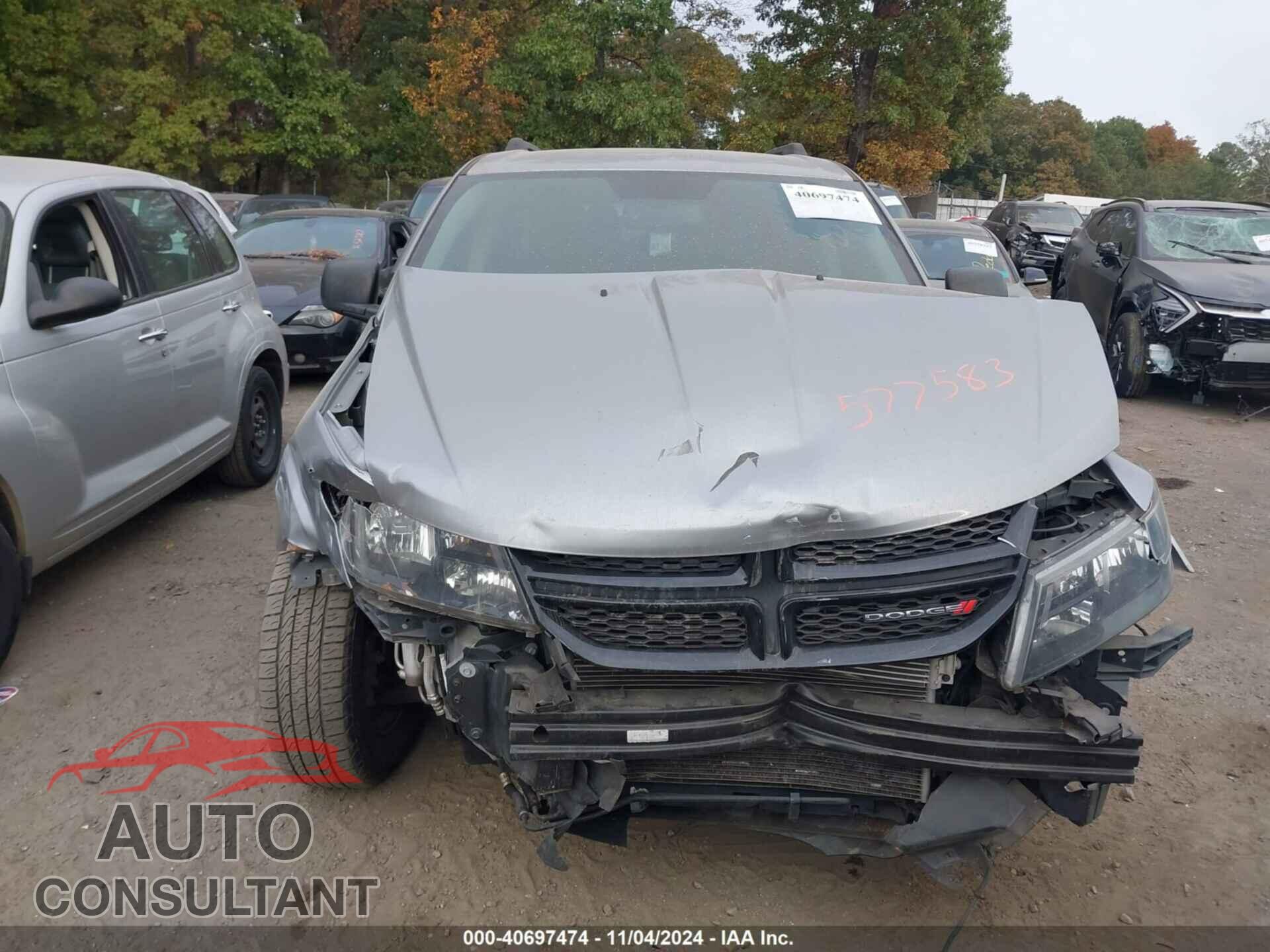 DODGE JOURNEY 2017 - 3C4PDCAB2HT577583