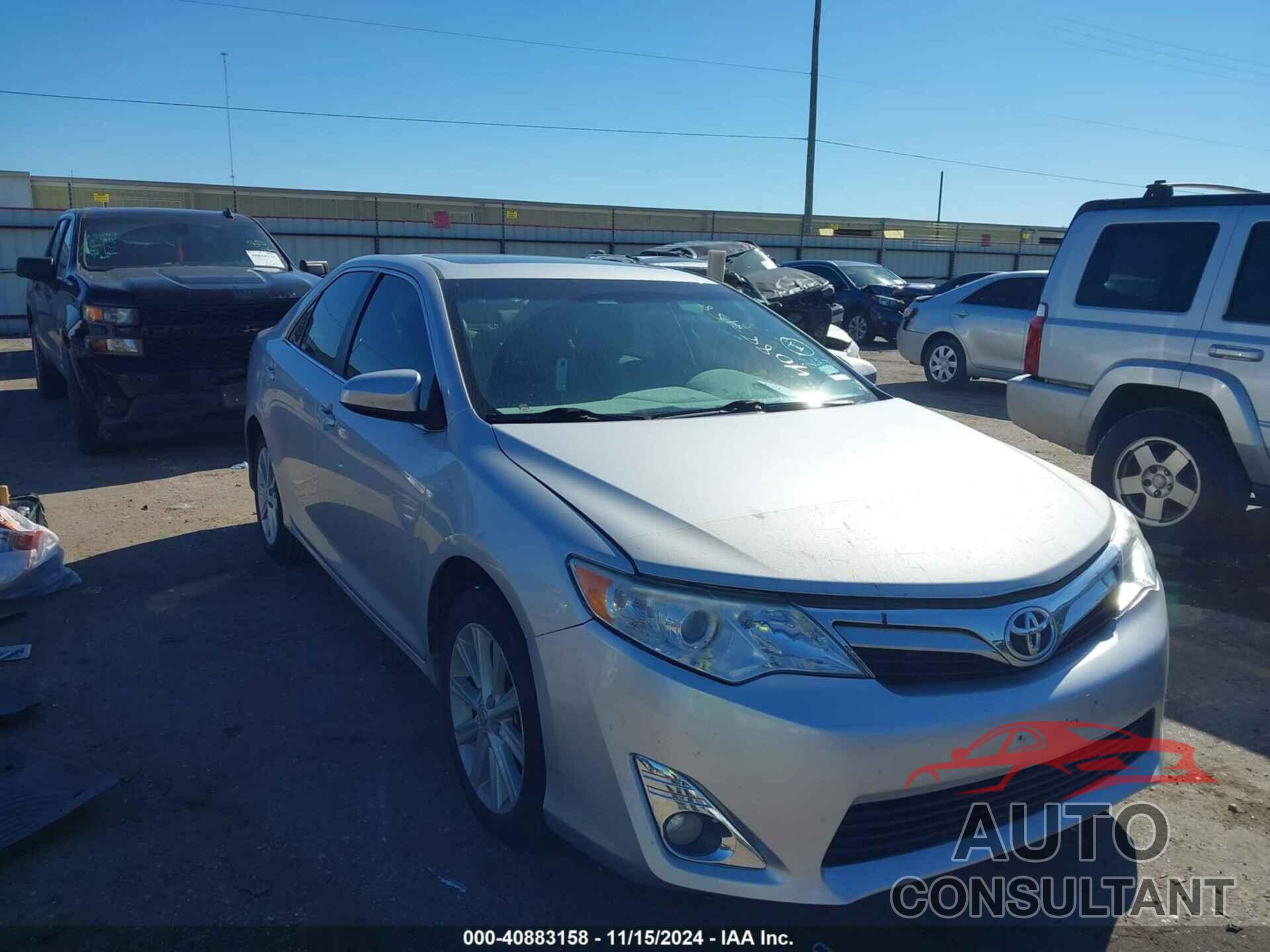 TOYOTA CAMRY 2012 - 4T1BF1FK3CU073135