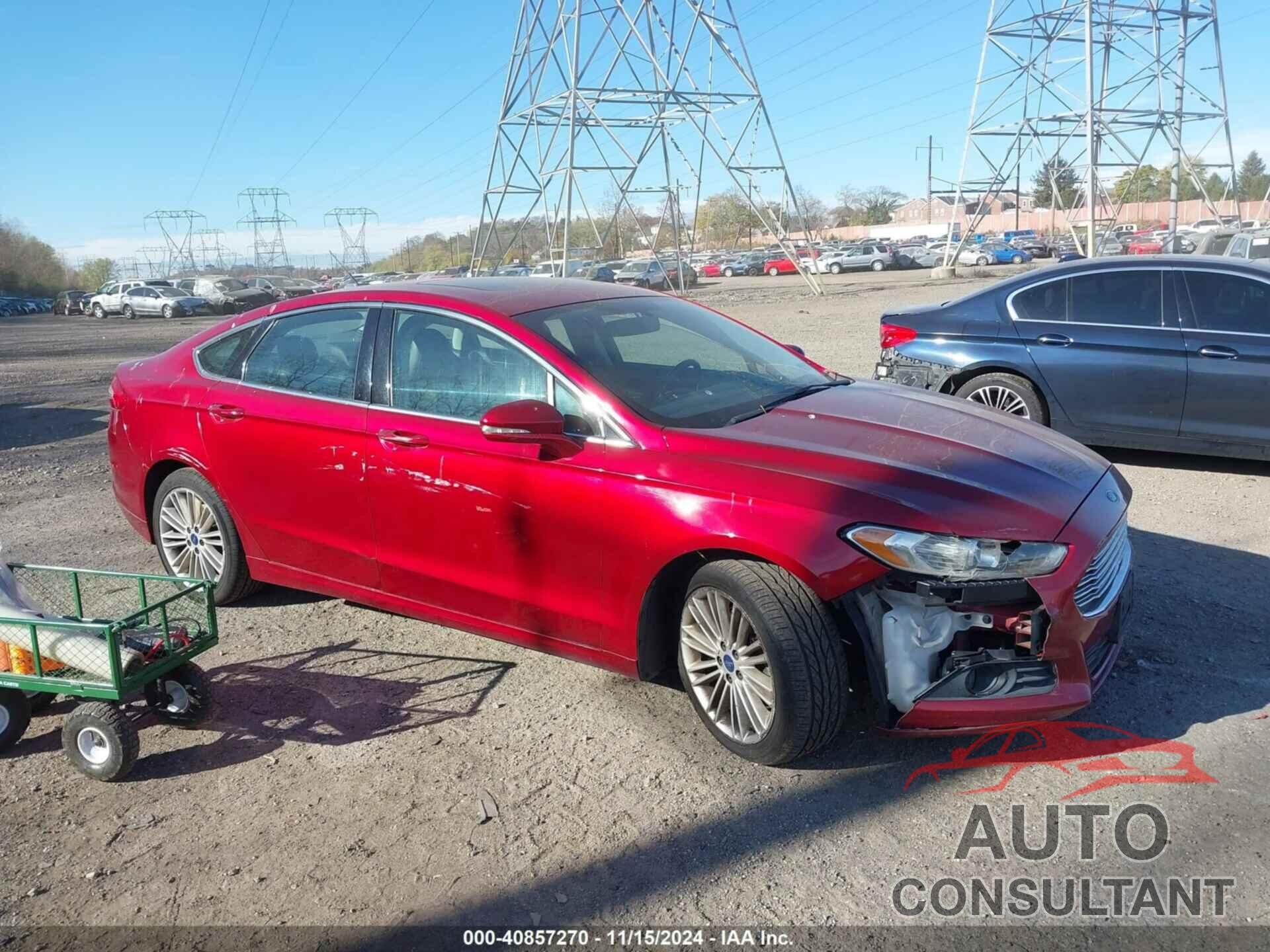 FORD FUSION 2016 - 3FA6P0T96GR120871