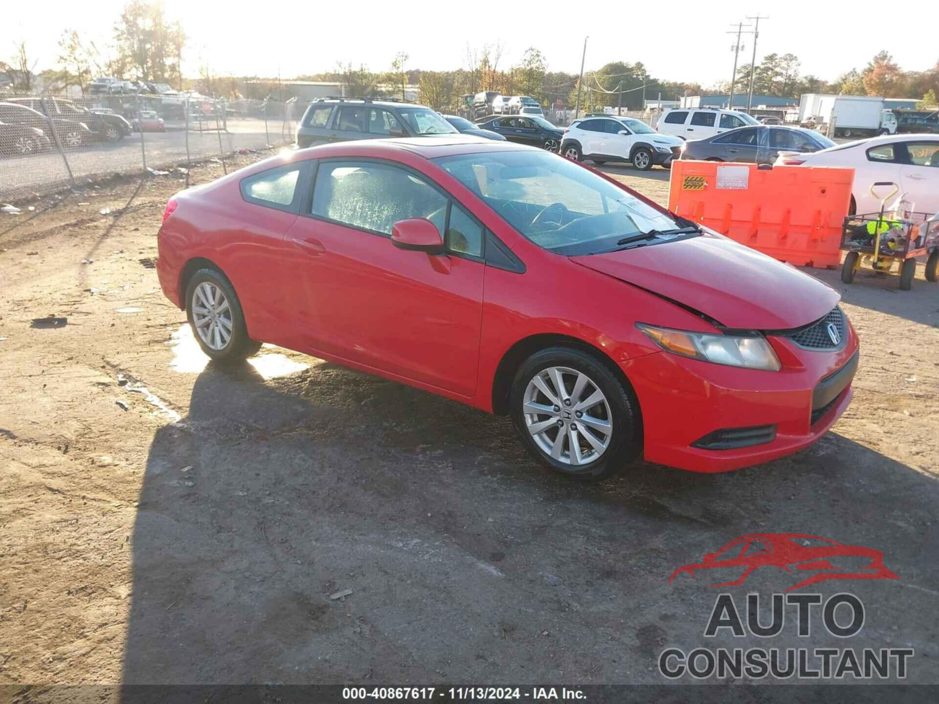 HONDA CIVIC 2012 - 2HGFG3B83CH550627