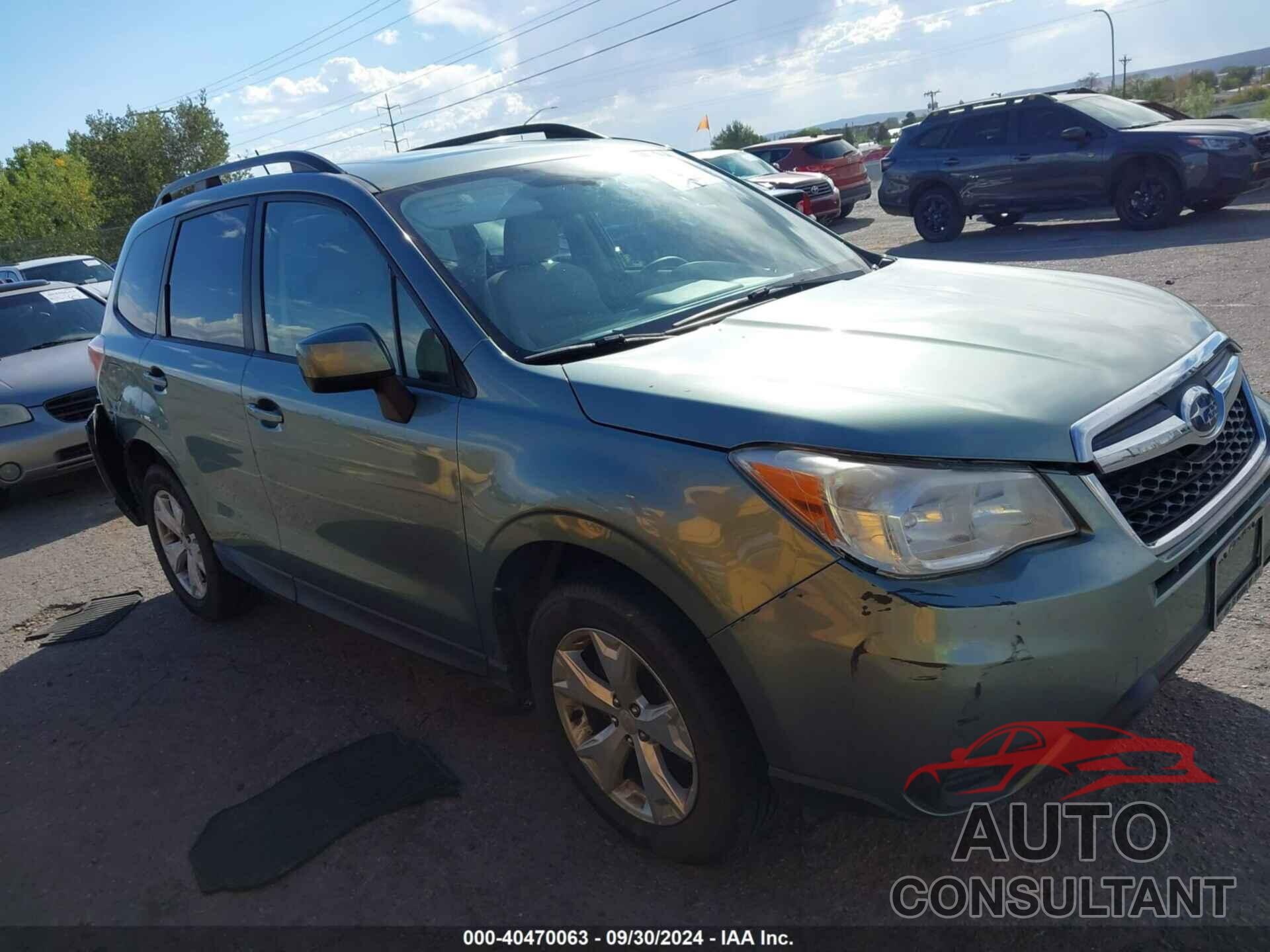 SUBARU FORESTER 2014 - JF2SJAGC6EH497559