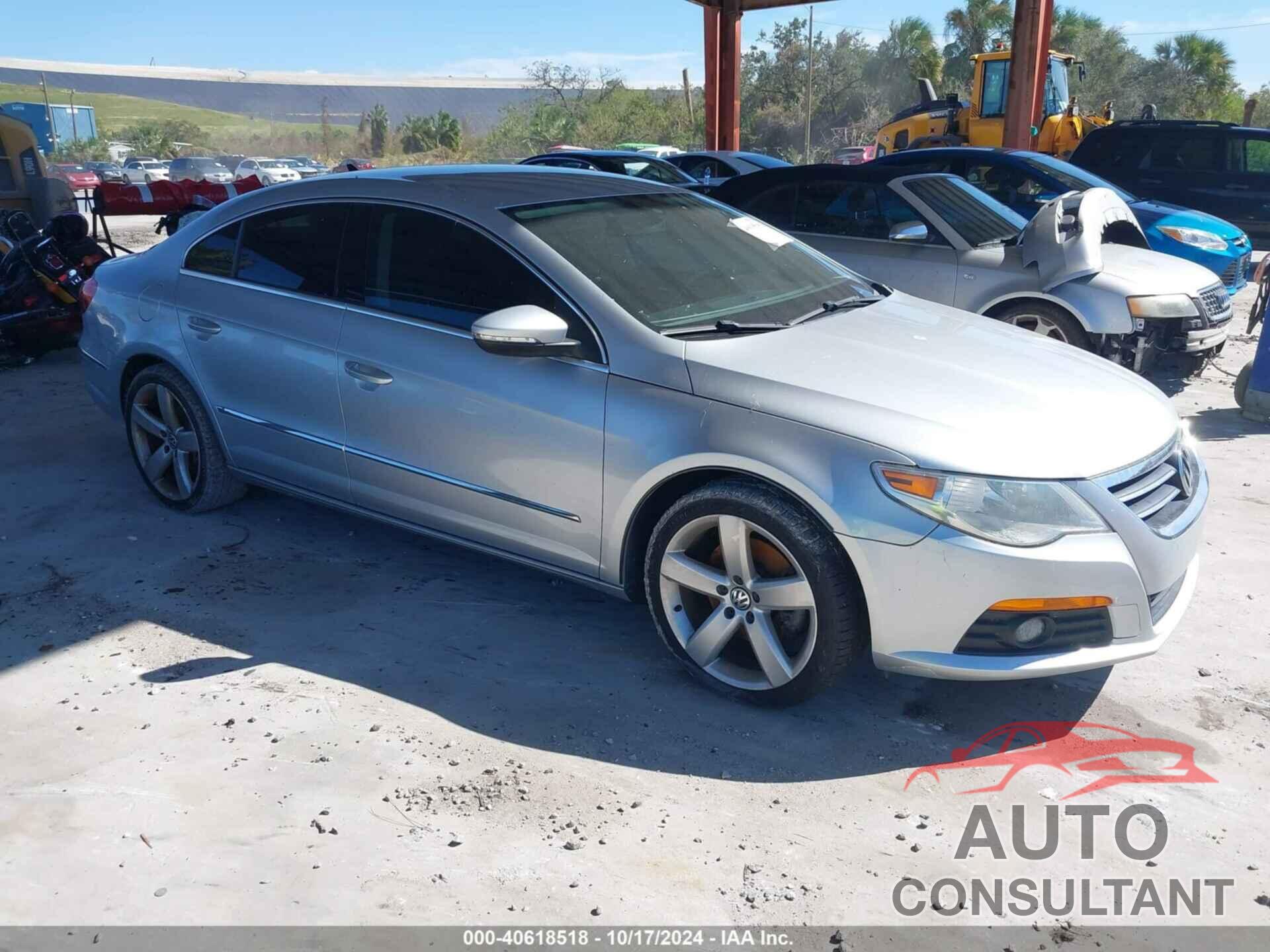 VOLKSWAGEN CC 2011 - WVWHN7AN4BE700911