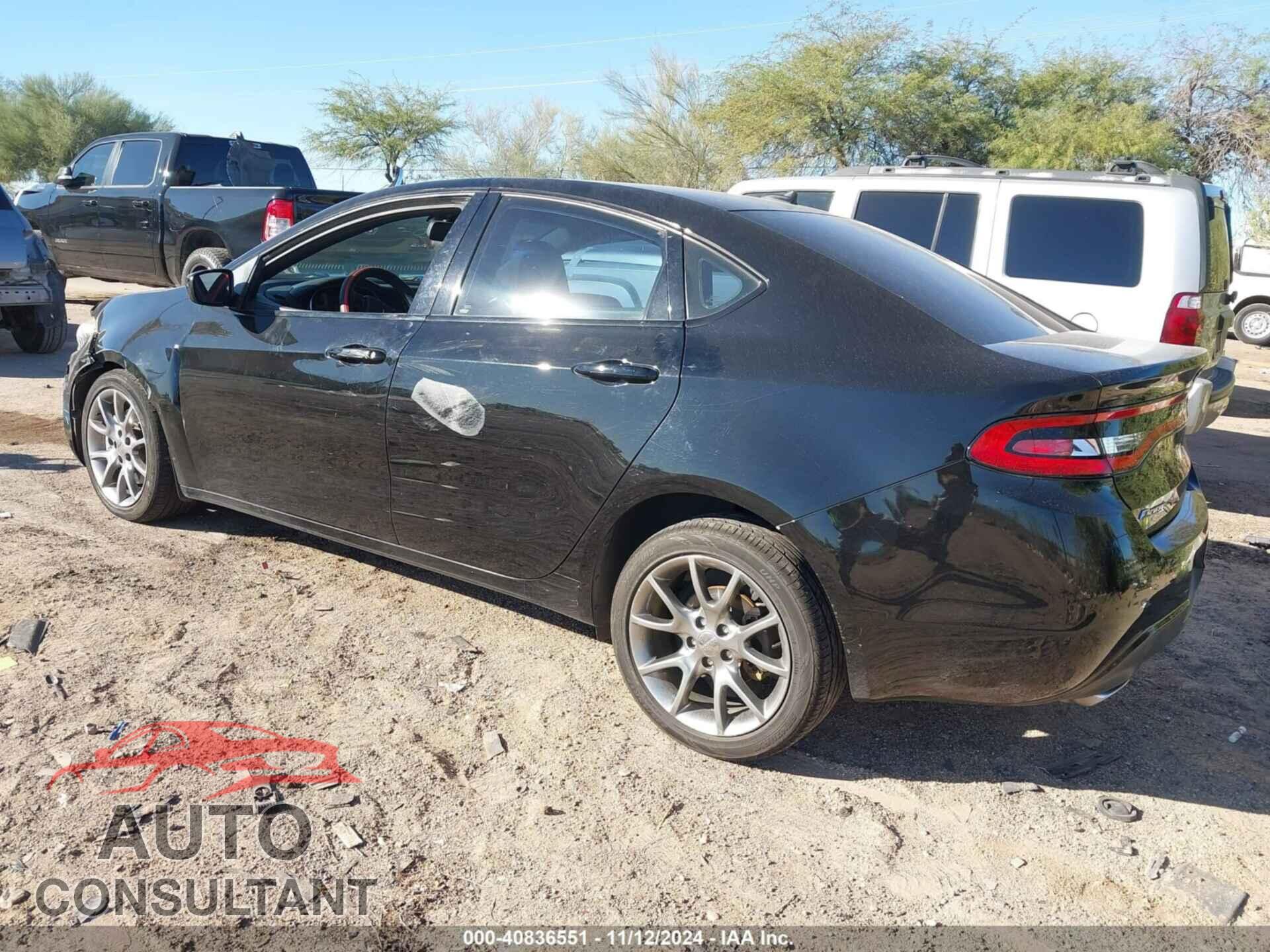 DODGE DART 2015 - 1C3CDFBB7FD247850