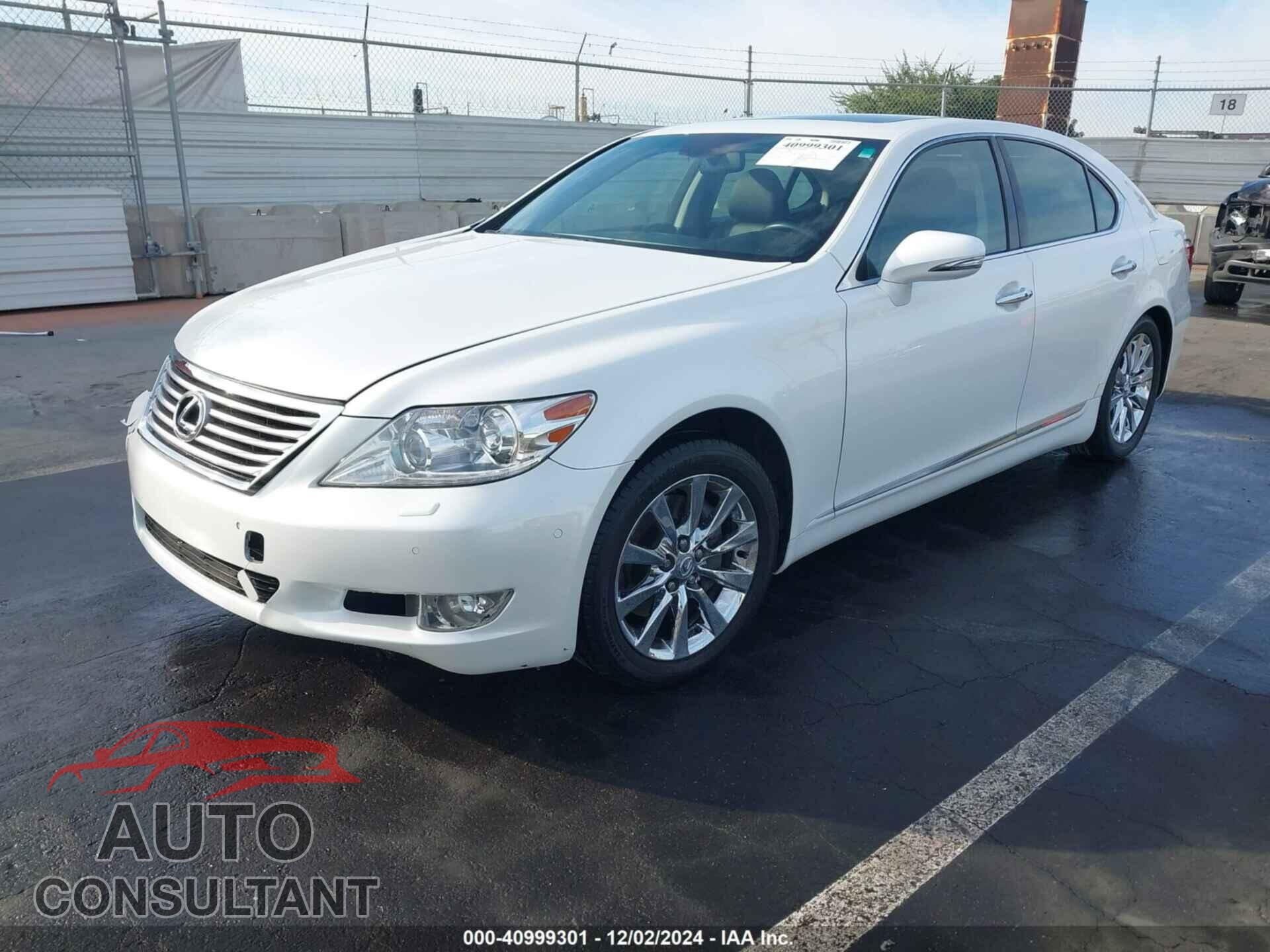 LEXUS LS 460 2012 - JTHBL5EF0C5109820