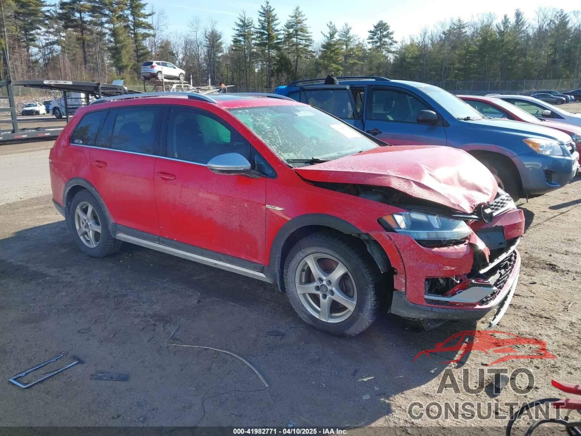 VOLKSWAGEN GOLF ALLTRACK 2019 - 3VWM17AUXKM510779