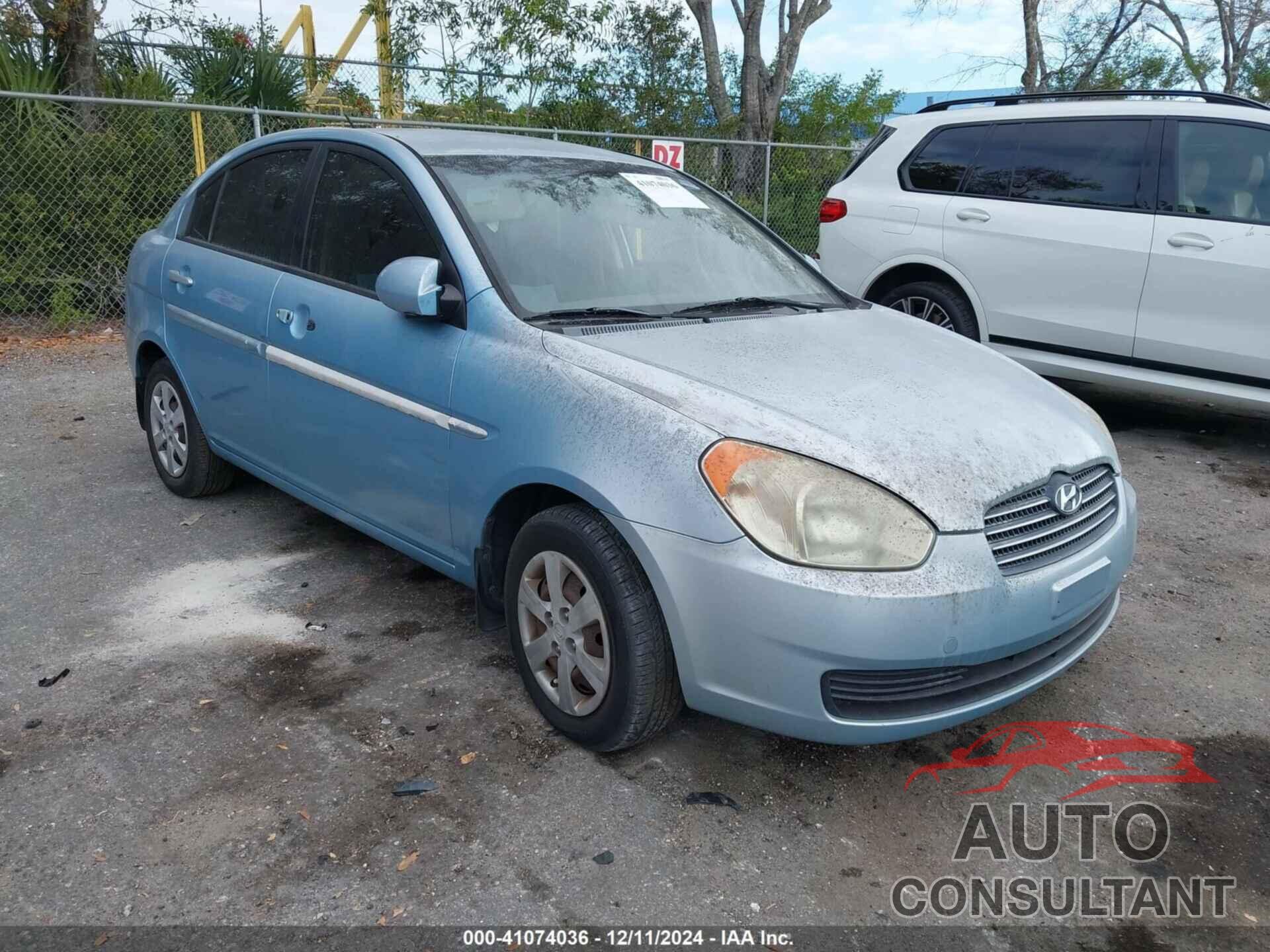 HYUNDAI ACCENT 2009 - KMHCN46C69U285988