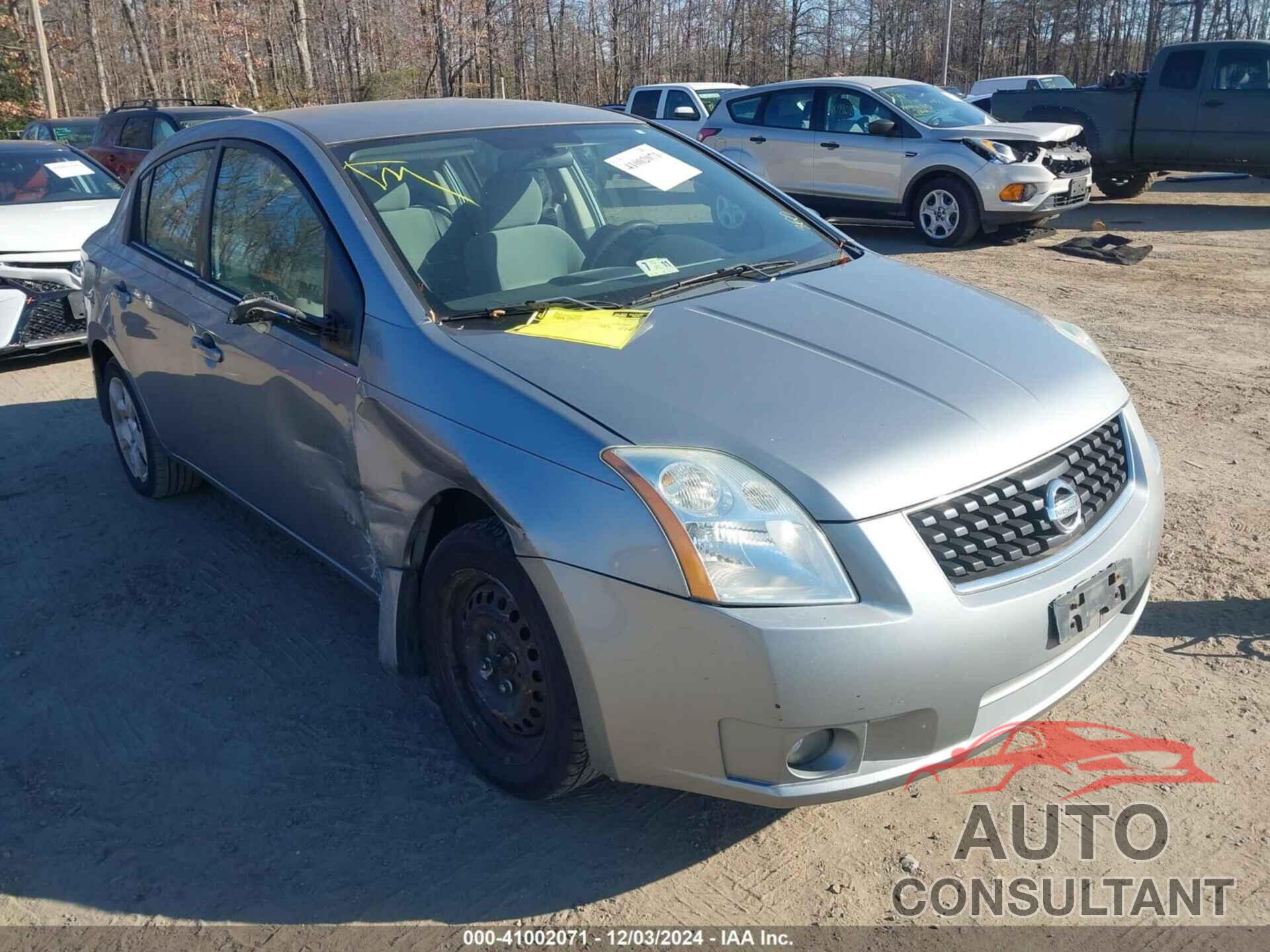 NISSAN SENTRA 2009 - 3N1AB61E09L685888