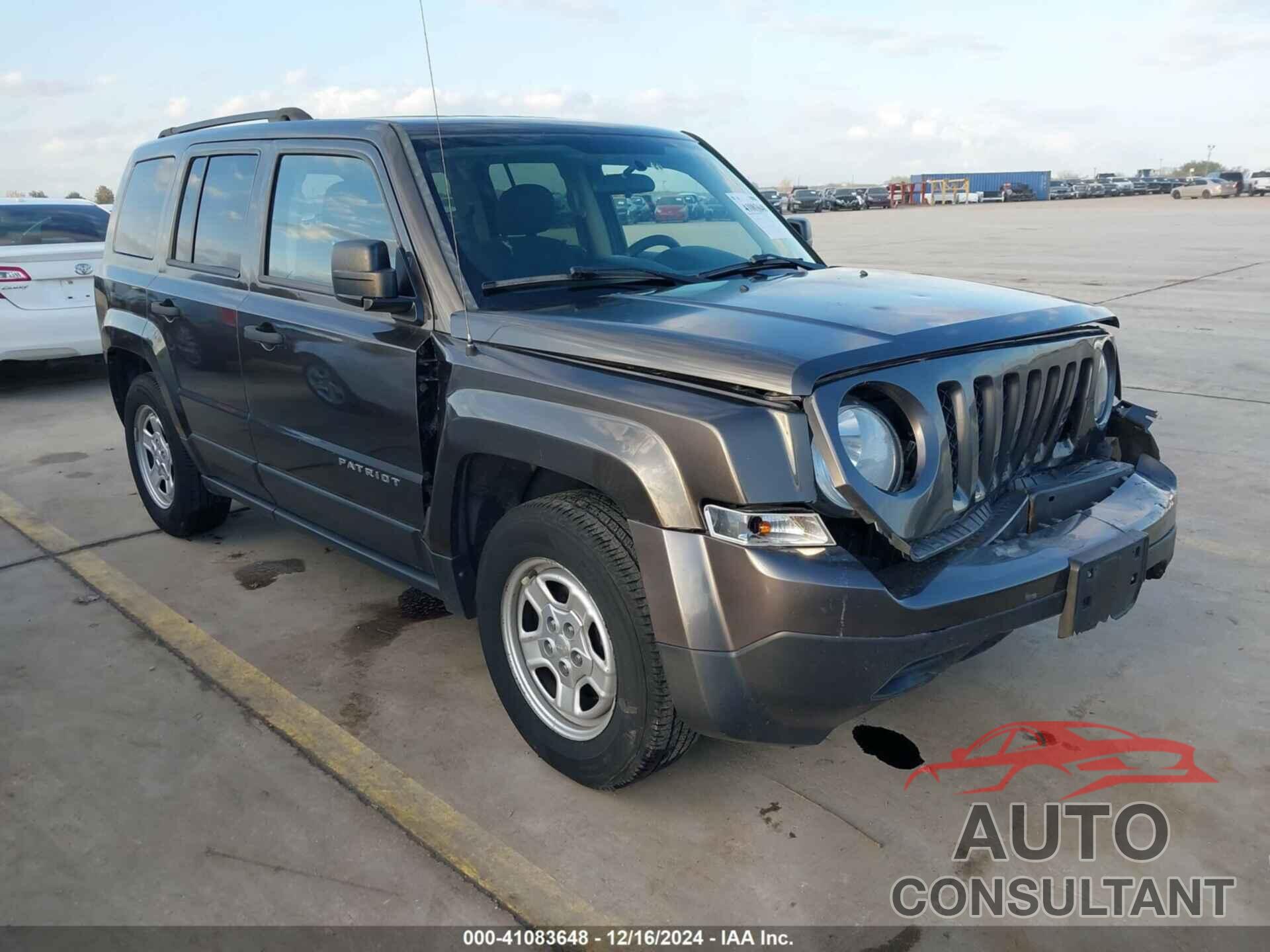 JEEP PATRIOT 2015 - 1C4NJPBB8FD203794