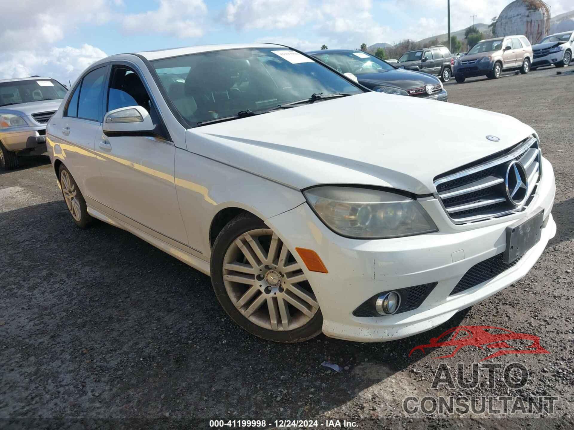 MERCEDES-BENZ C 300 2009 - WDDGF54X09R074471