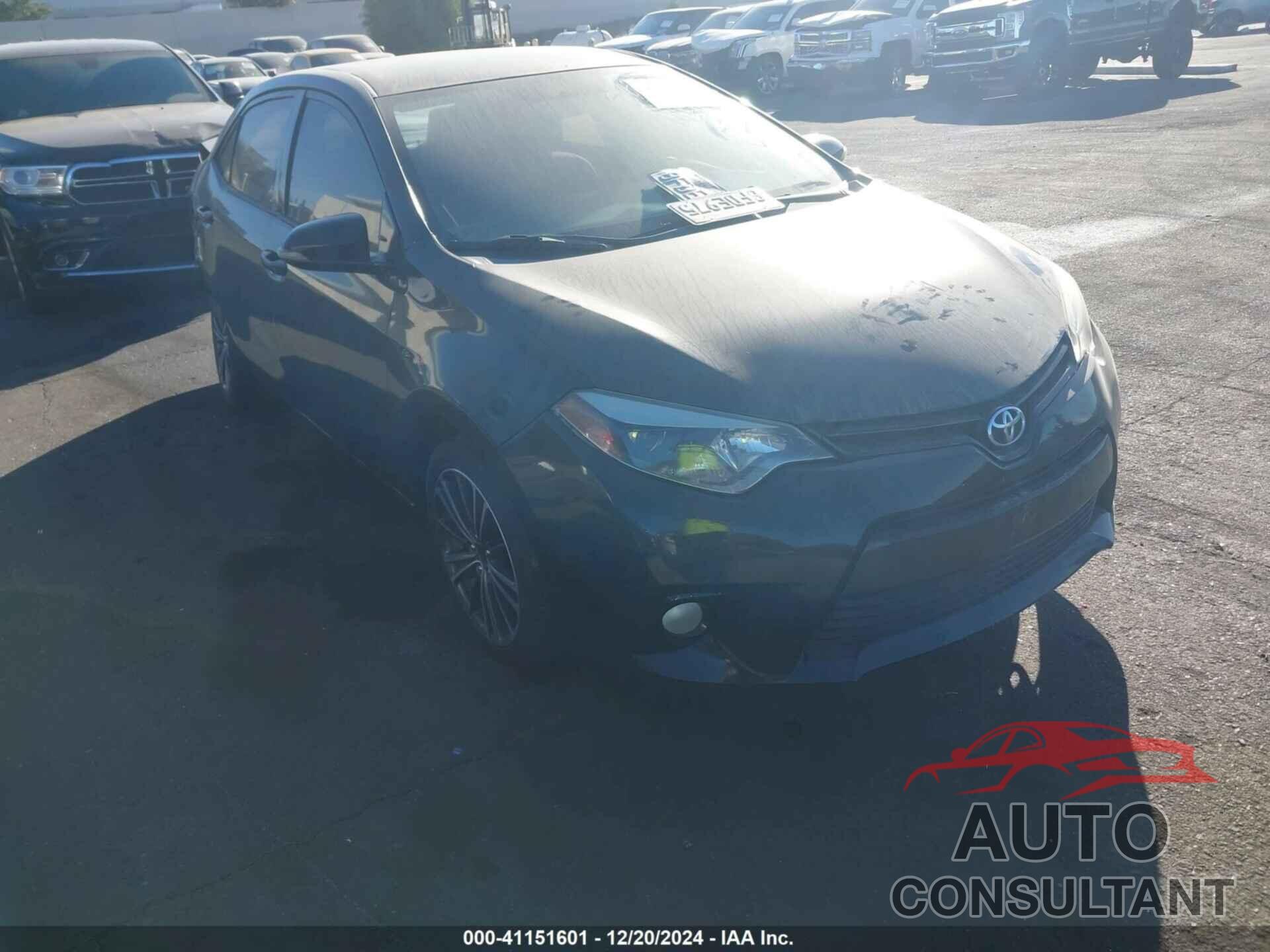 TOYOTA COROLLA 2014 - 5YFBURHE7EP092416