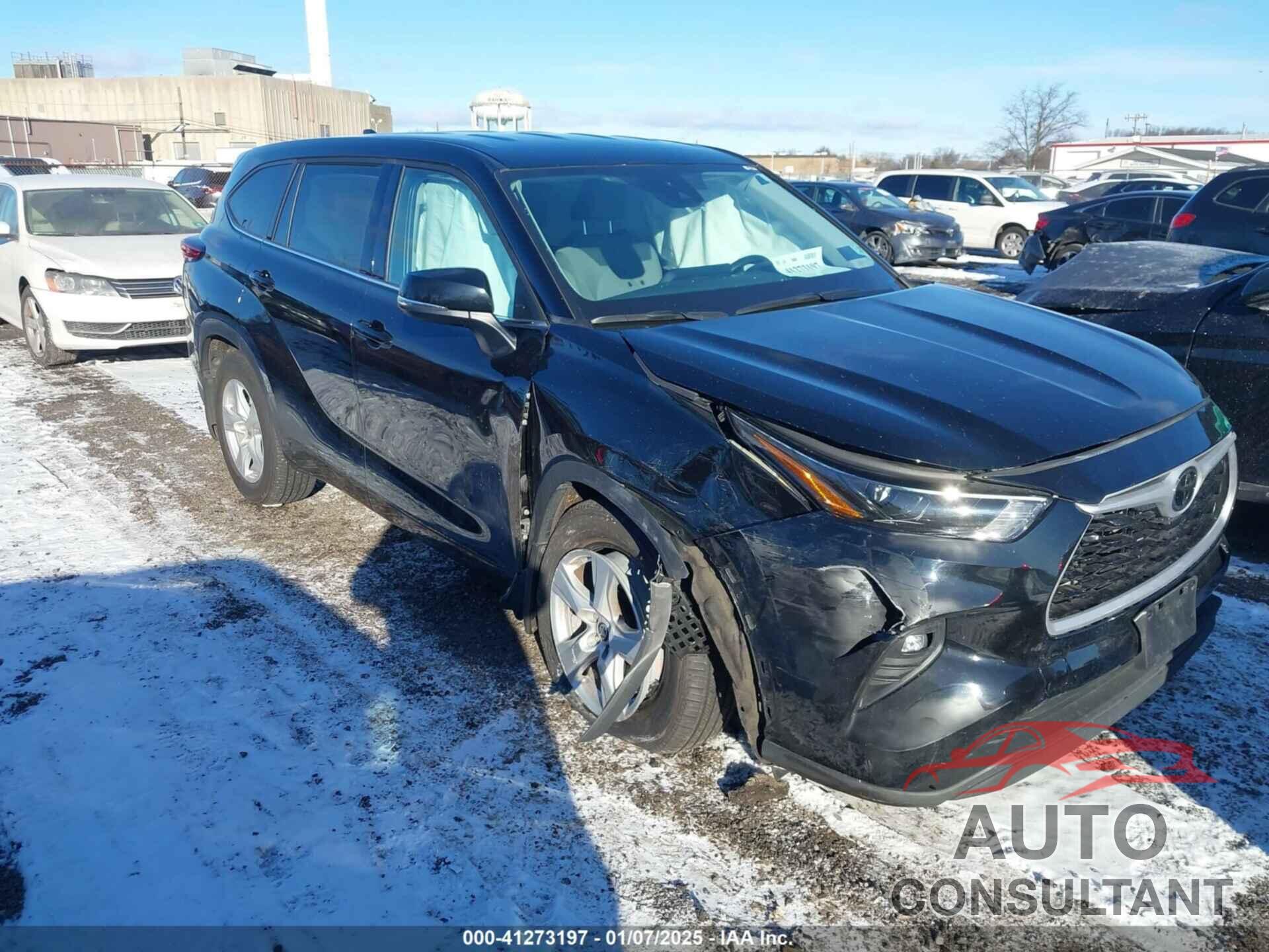 TOYOTA HIGHLANDER 2022 - 5TDBZRBH7NS574122