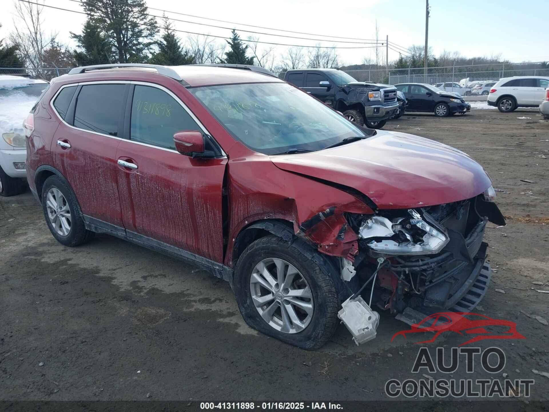 NISSAN ROGUE 2015 - 5N1AT2ML1FC922677