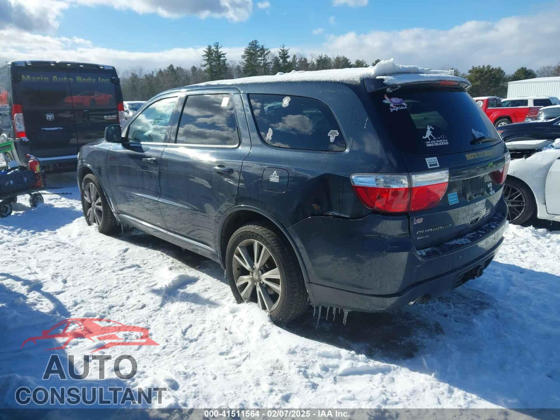 DODGE DURANGO 2013 - 1C4RDJAG4DC672225