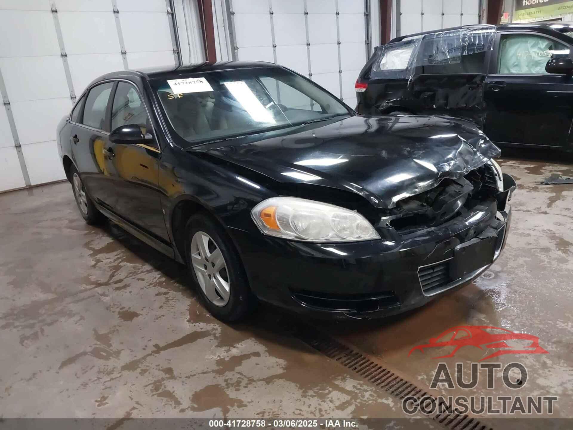 CHEVROLET IMPALA 2009 - 2G1WB57K491115476