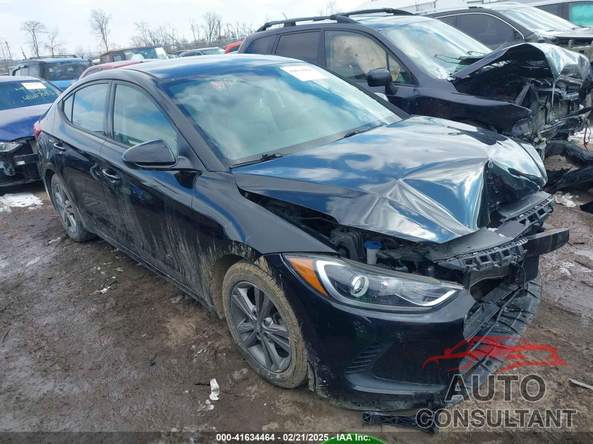 HYUNDAI ELANTRA 2017 - 5NPD84LF4HH212786