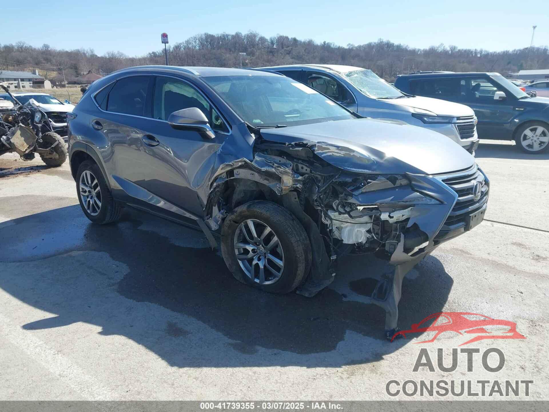 LEXUS NX 200T 2016 - JTJBARBZ7G2071469