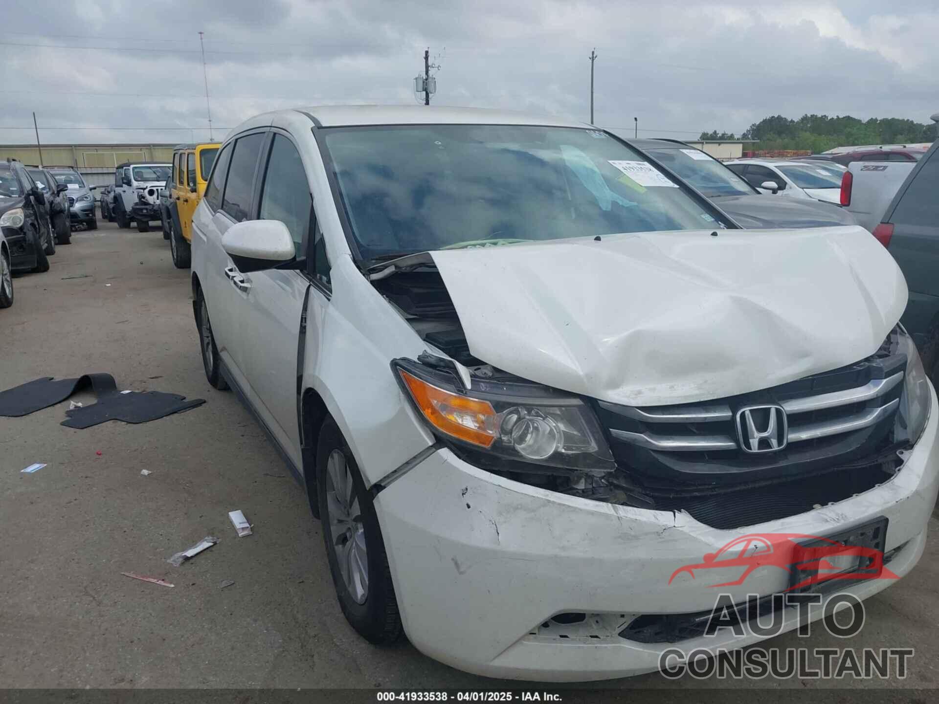 HONDA ODYSSEY 2016 - 5FNRL5H38GB150637
