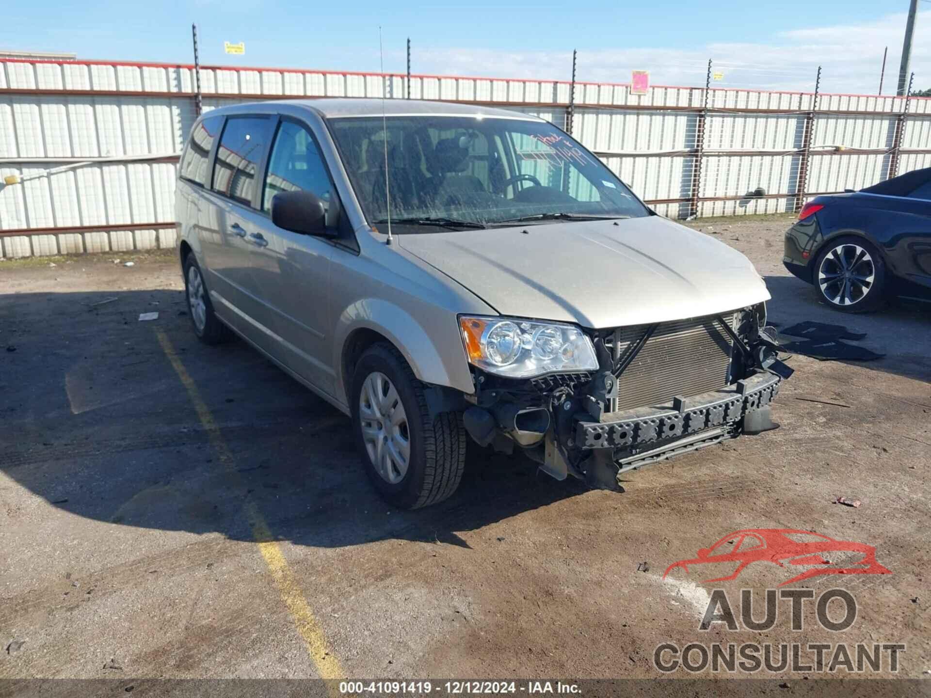 DODGE GRAND CARAVAN 2014 - 2C4RDGBG4ER278833
