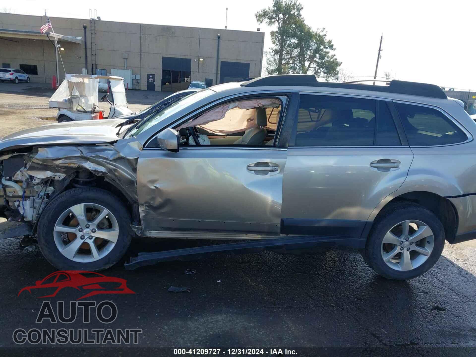 SUBARU OUTBACK 2014 - 4S4BRBLC7E3325536