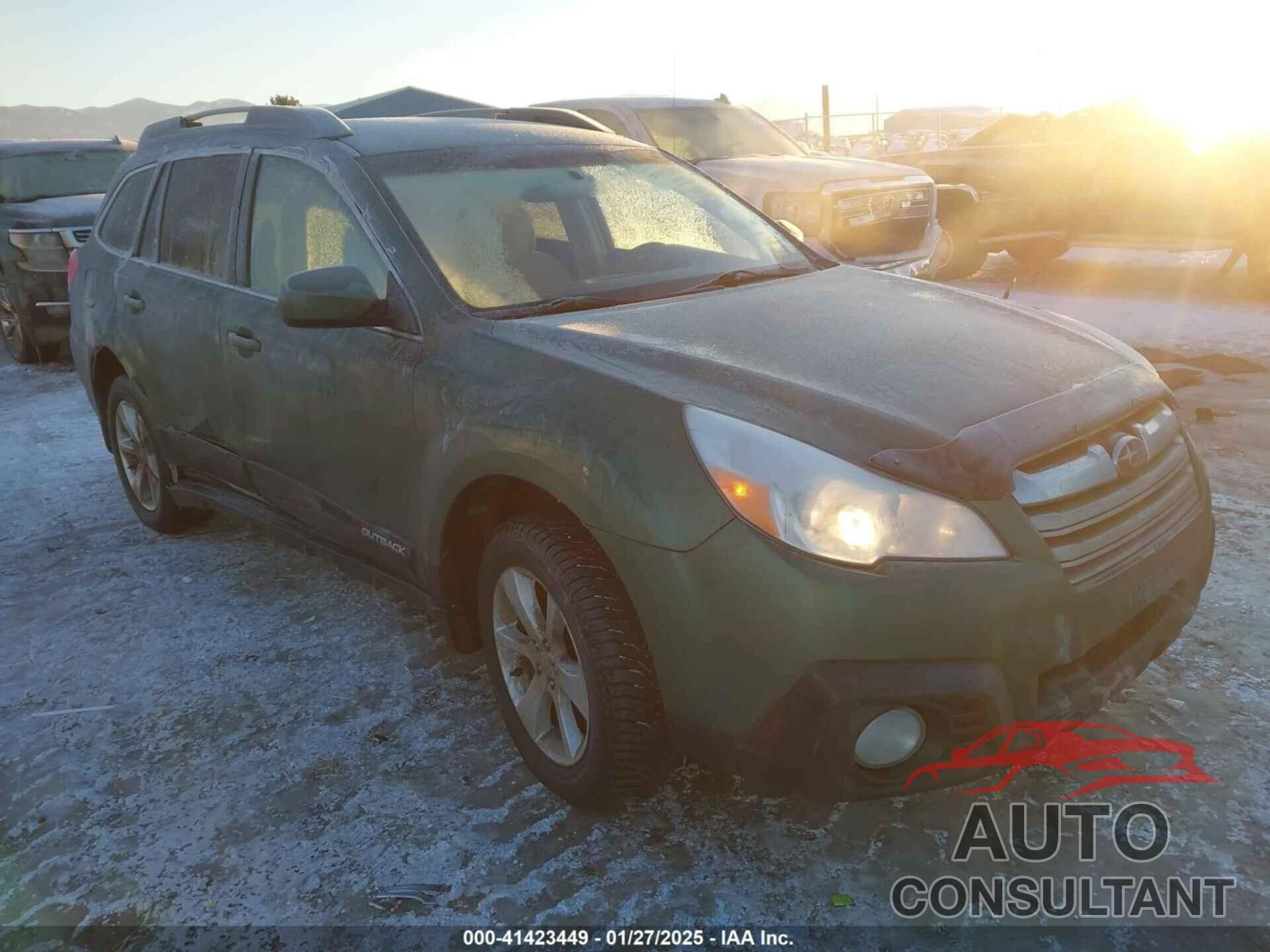 SUBARU OUTBACK 2013 - 4S4BRBCC2D3270699