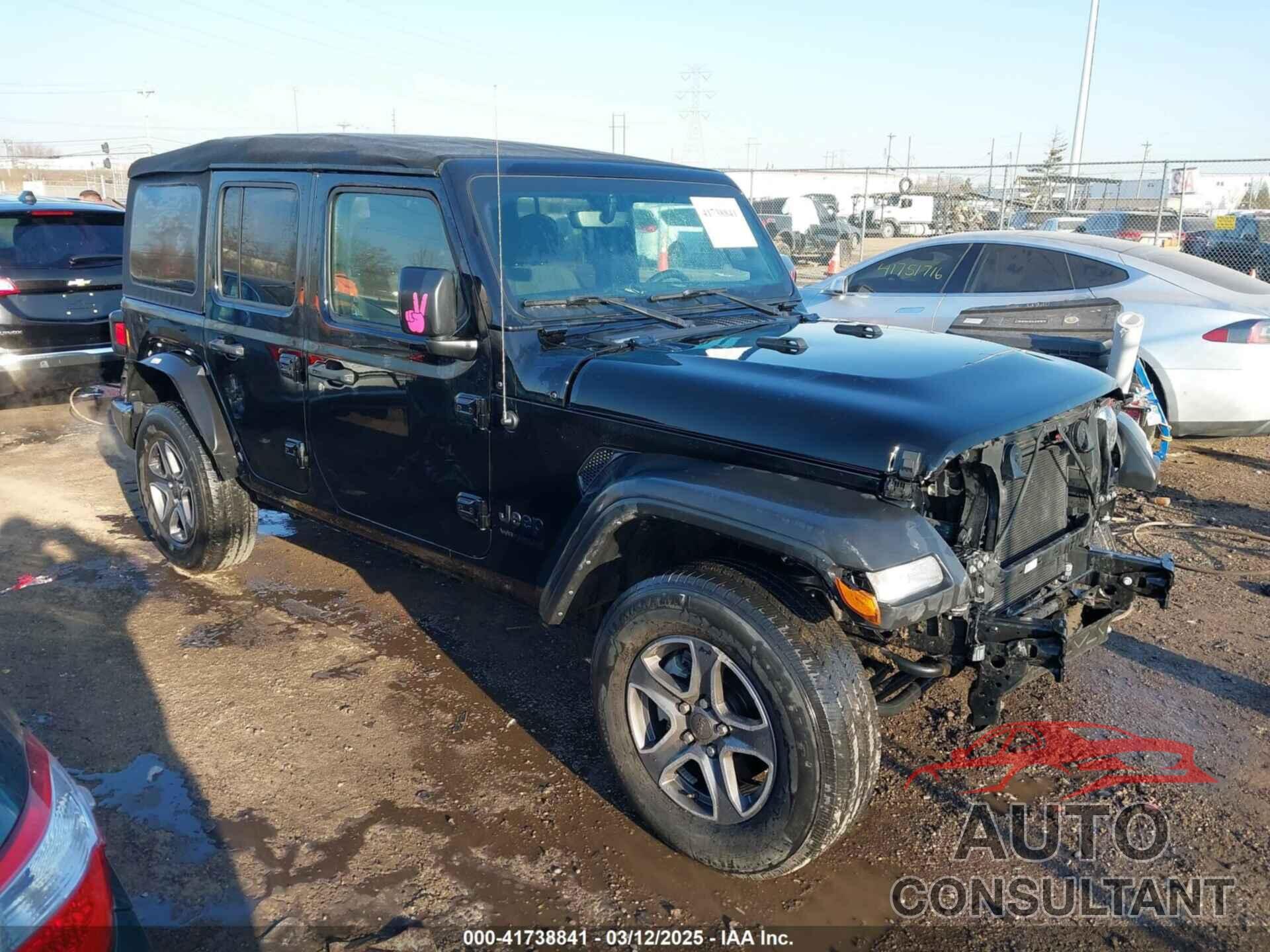 JEEP WRANGLER UNLIMITED 2022 - 1C4HJXDG5NW135060