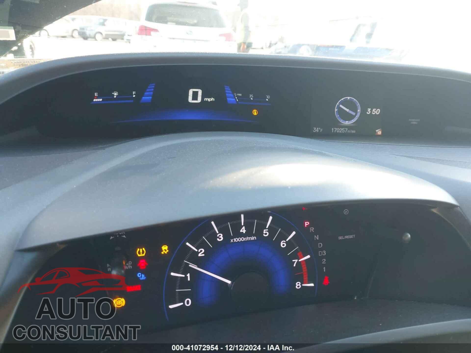 HONDA CIVIC 2012 - 19XFB2F85CE092151