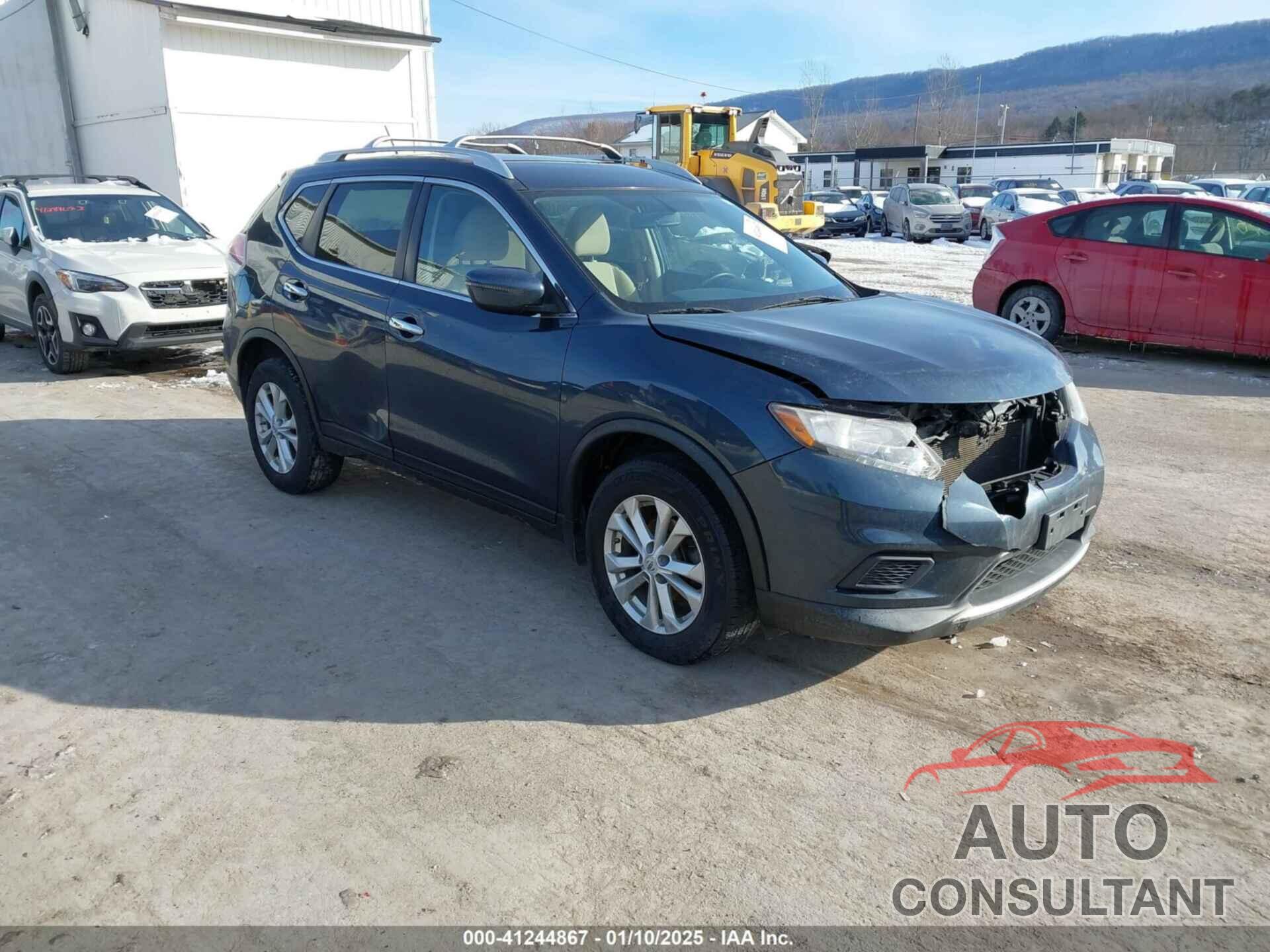 NISSAN ROGUE 2016 - KNMAT2MV8GP604099