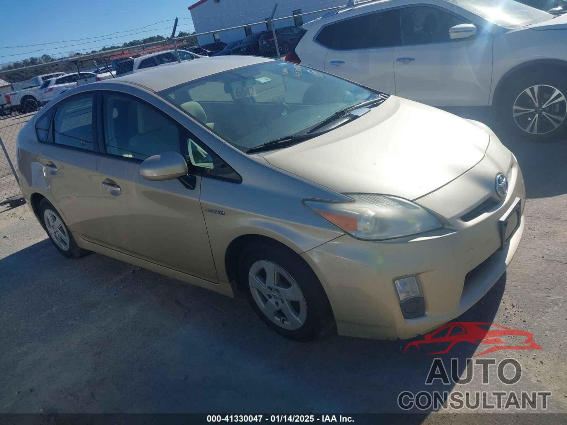 TOYOTA PRIUS 2011 - JTDKN3DU5B1445775