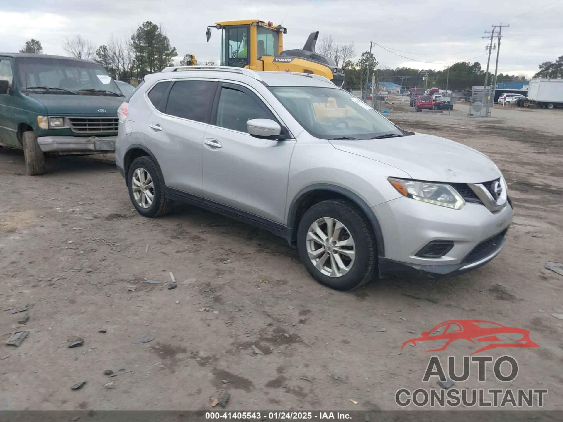 NISSAN ROGUE 2015 - KNMAT2MV8FP560751