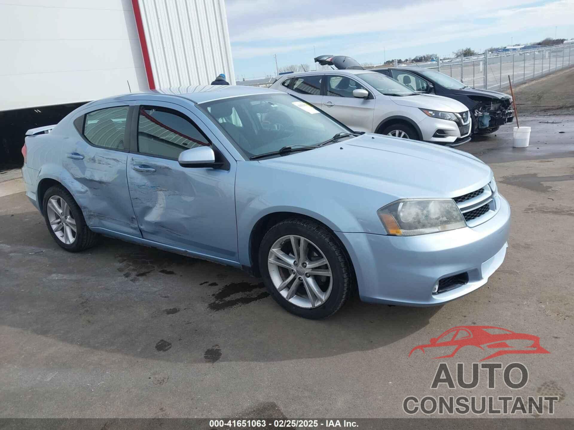 DODGE AVENGER 2013 - 1C3CDZCB7DN548156