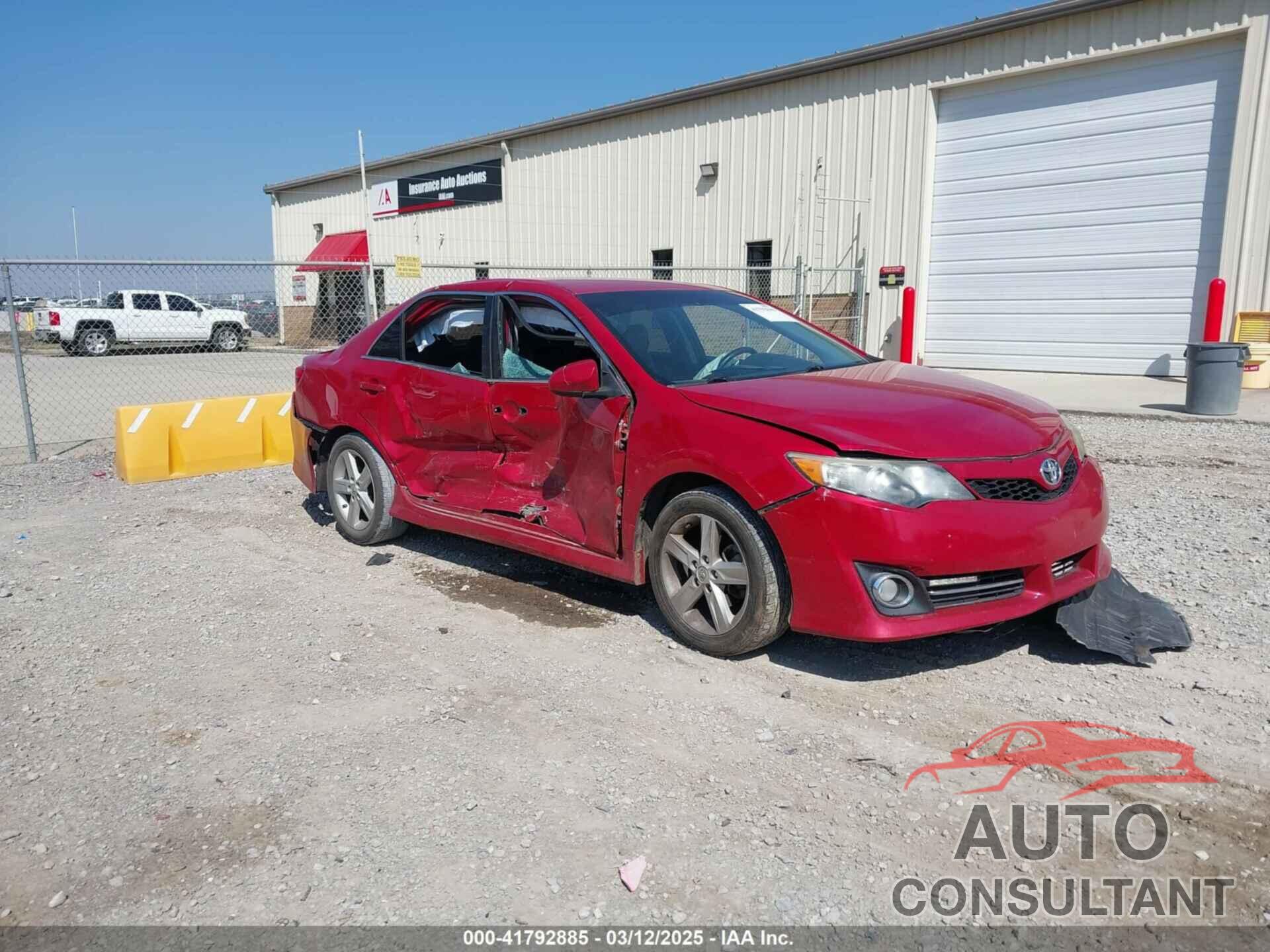 TOYOTA CAMRY 2013 - 4T1BF1FK4DU697530