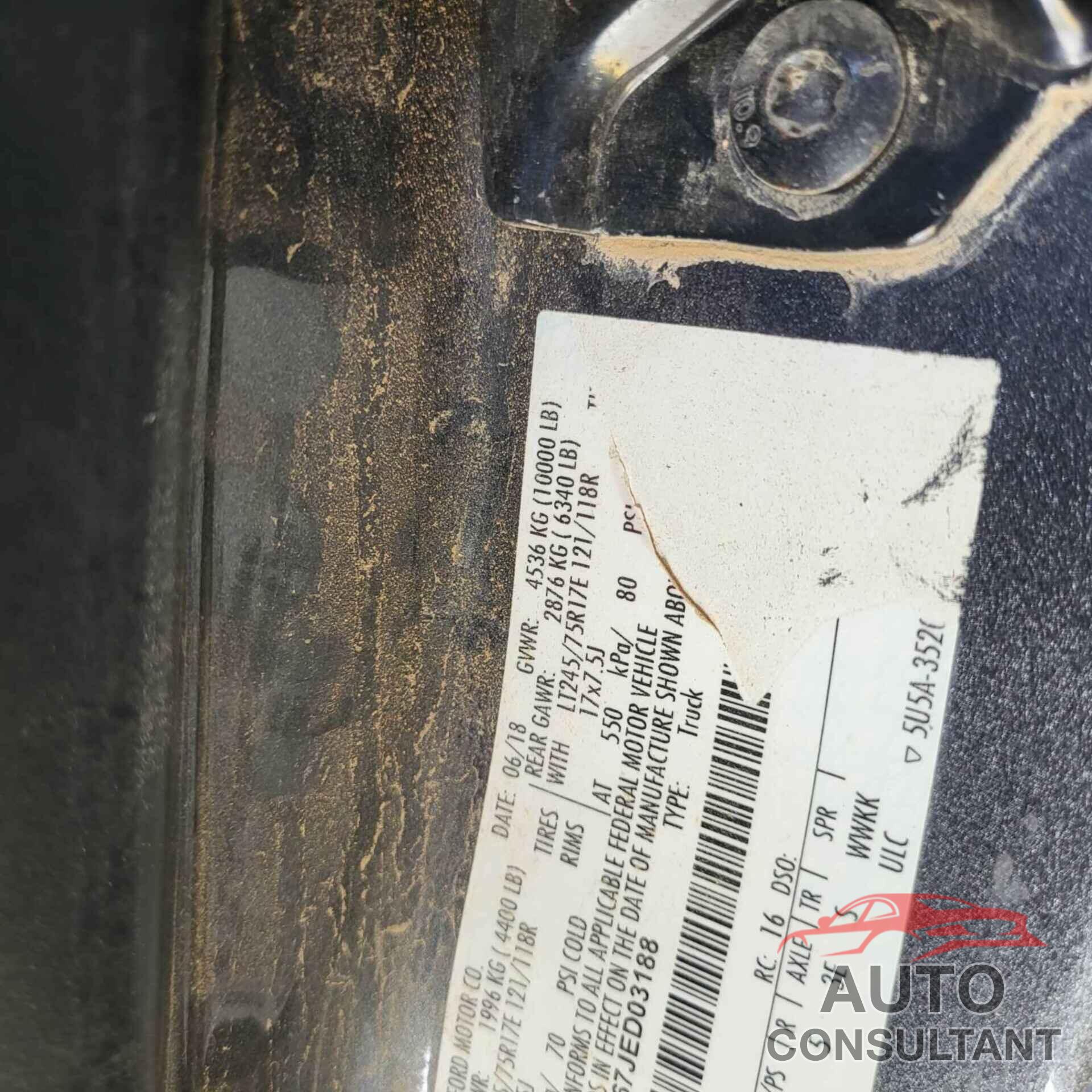 FORD F-250 2018 - 1FT7X2B67JED03188