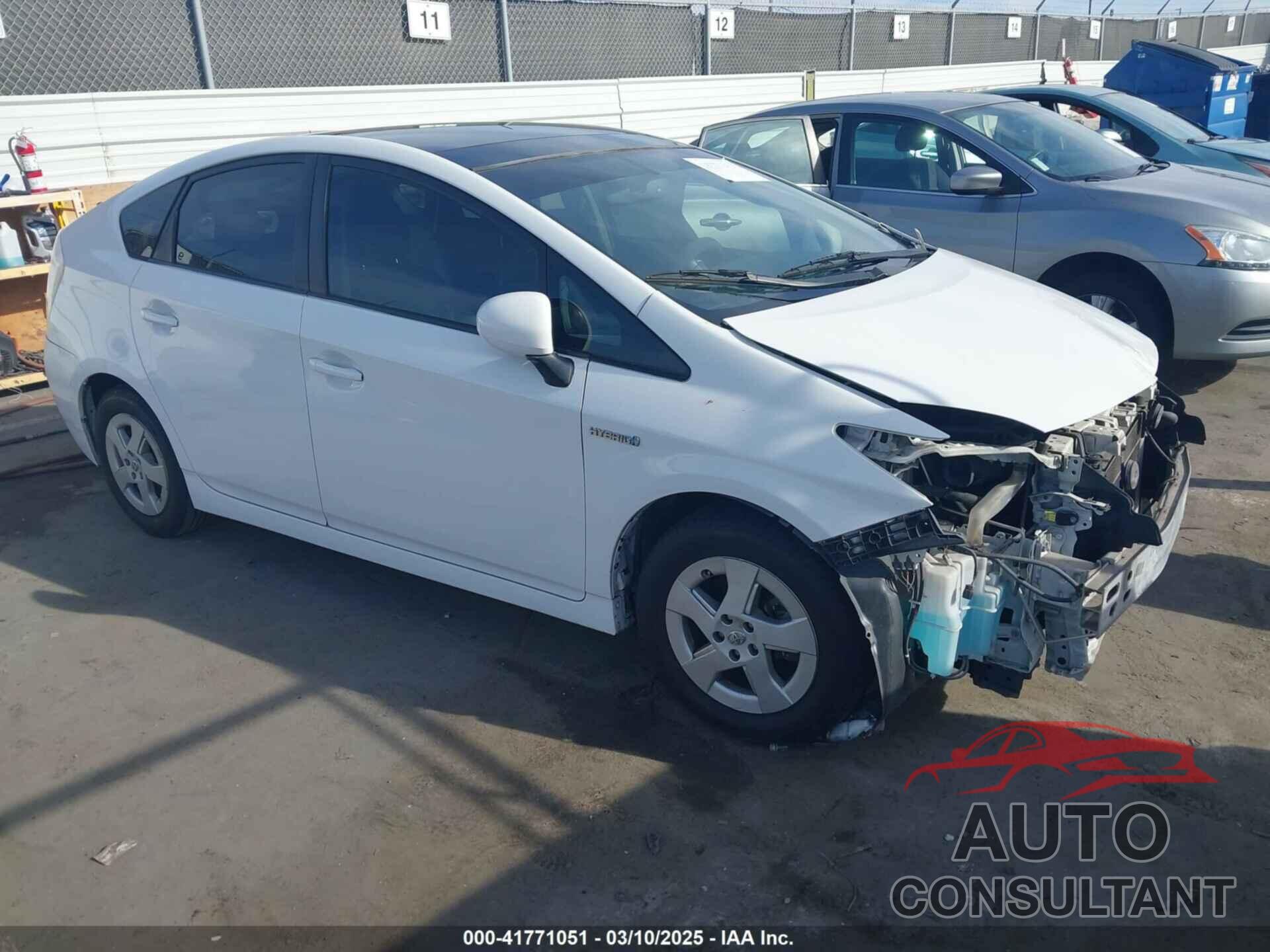 TOYOTA PRIUS 2010 - JTDKN3DU9A0047246