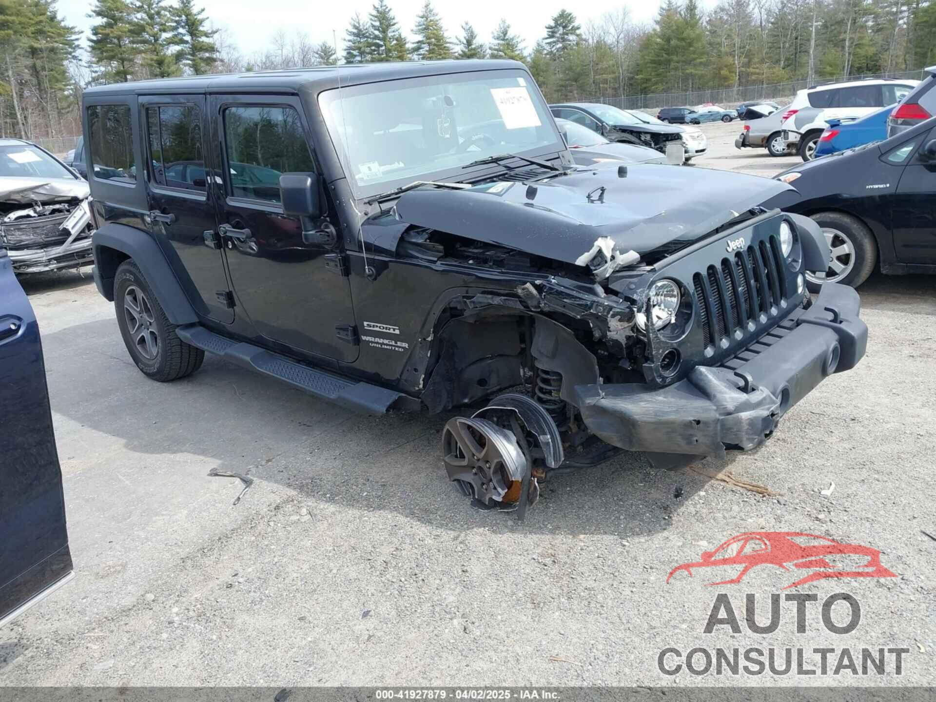 JEEP WRANGLER UNLIMITED 2016 - 1C4HJWDG3GL342108