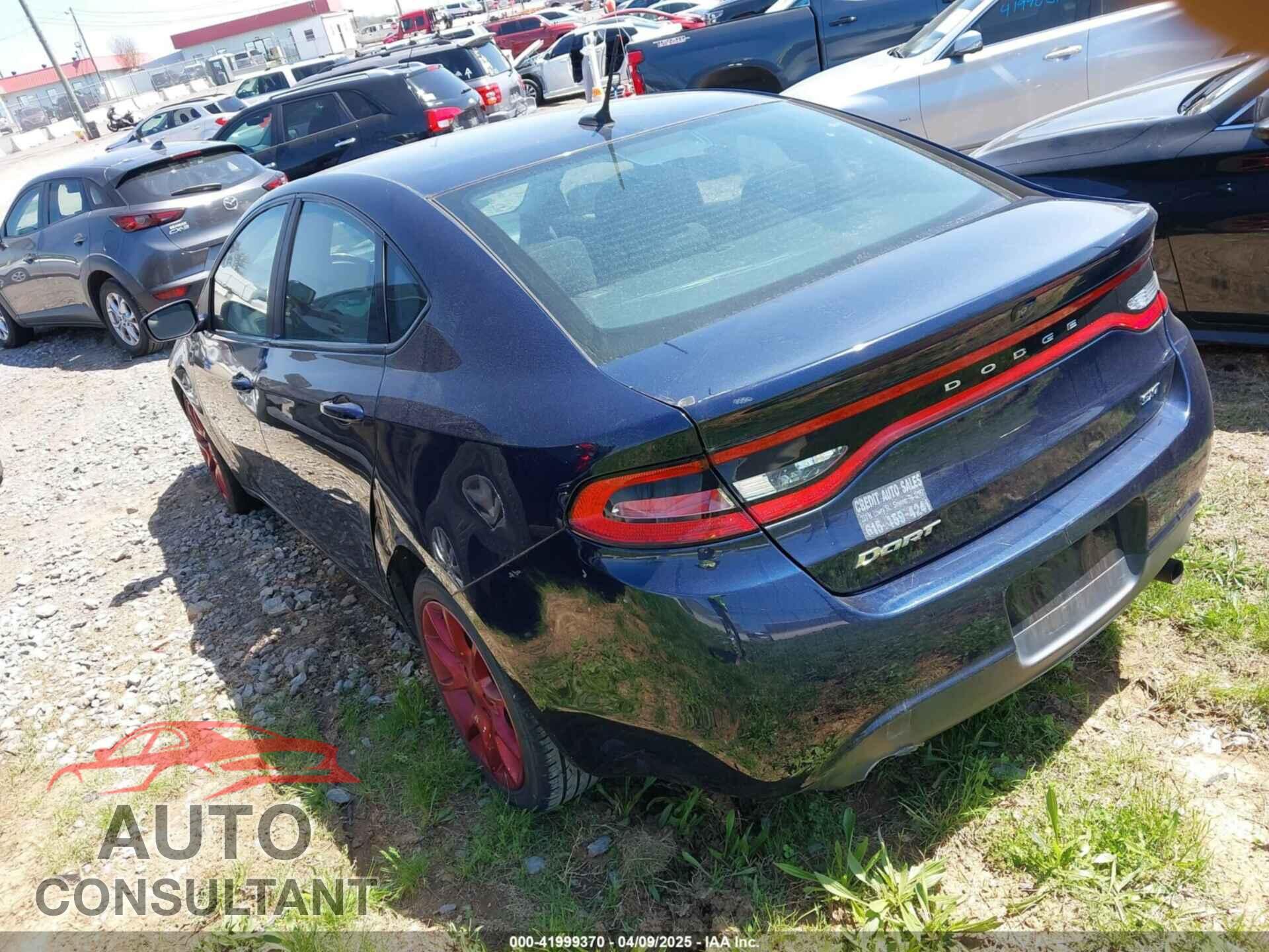 DODGE DART 2013 - 1C3CDFBA4DD288375