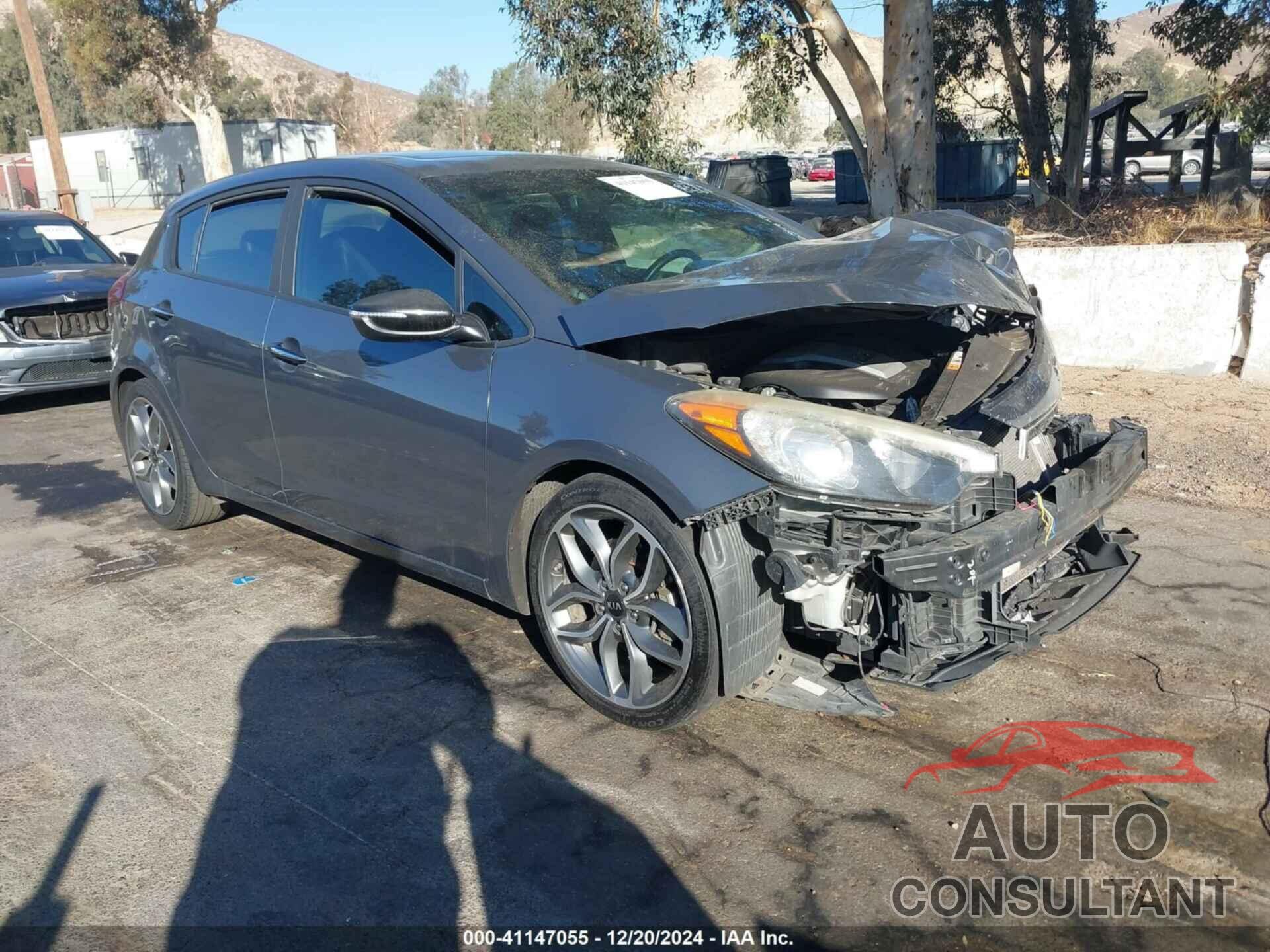 KIA FORTE 2016 - KNAFZ5A30G5634845