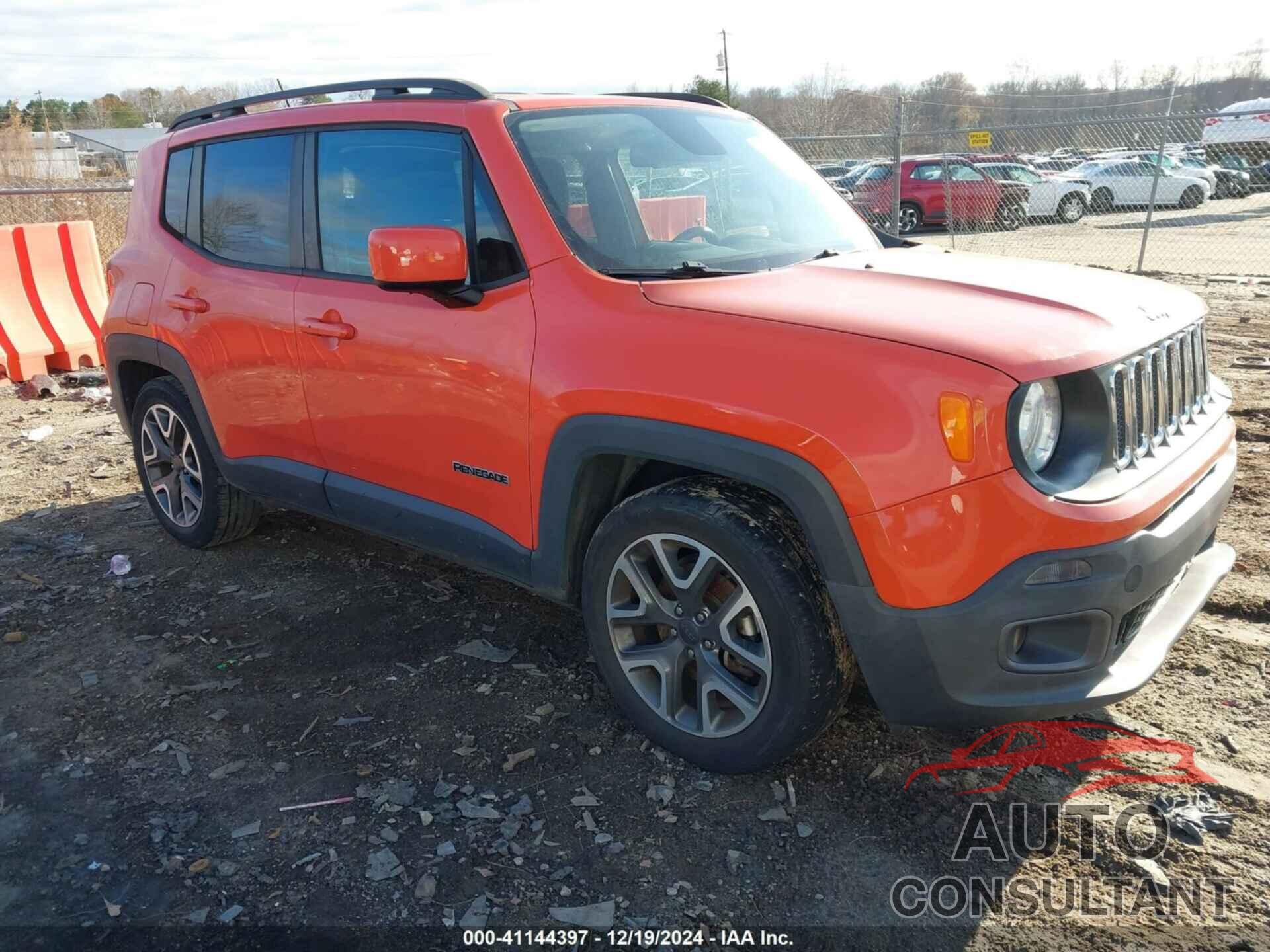 JEEP RENEGADE 2016 - ZACCJABT3GPD97392
