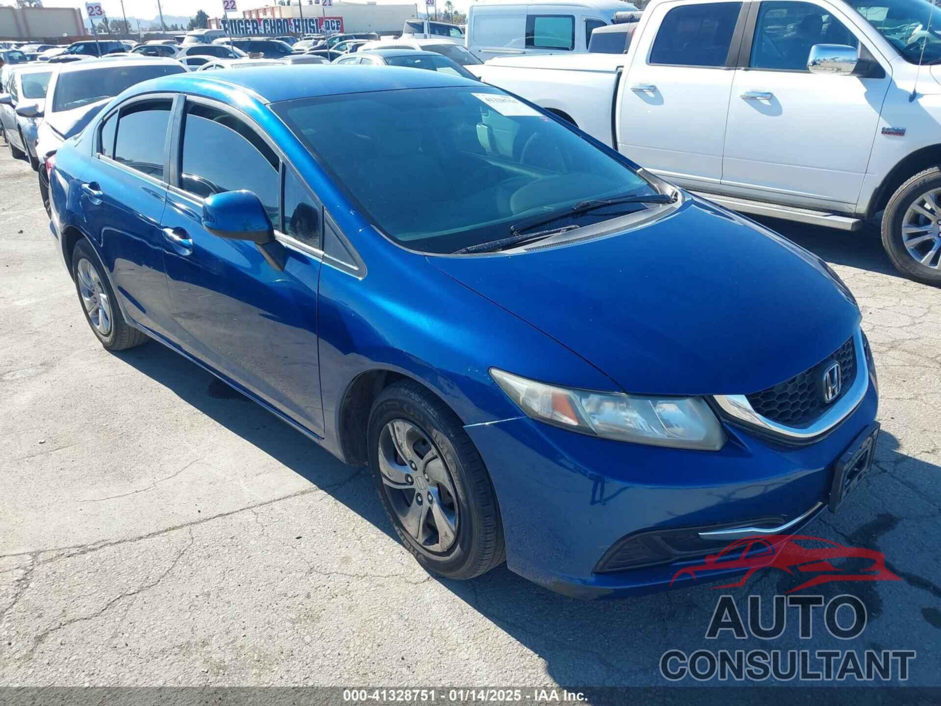 HONDA CIVIC 2013 - 2HGFB2F59DH564199