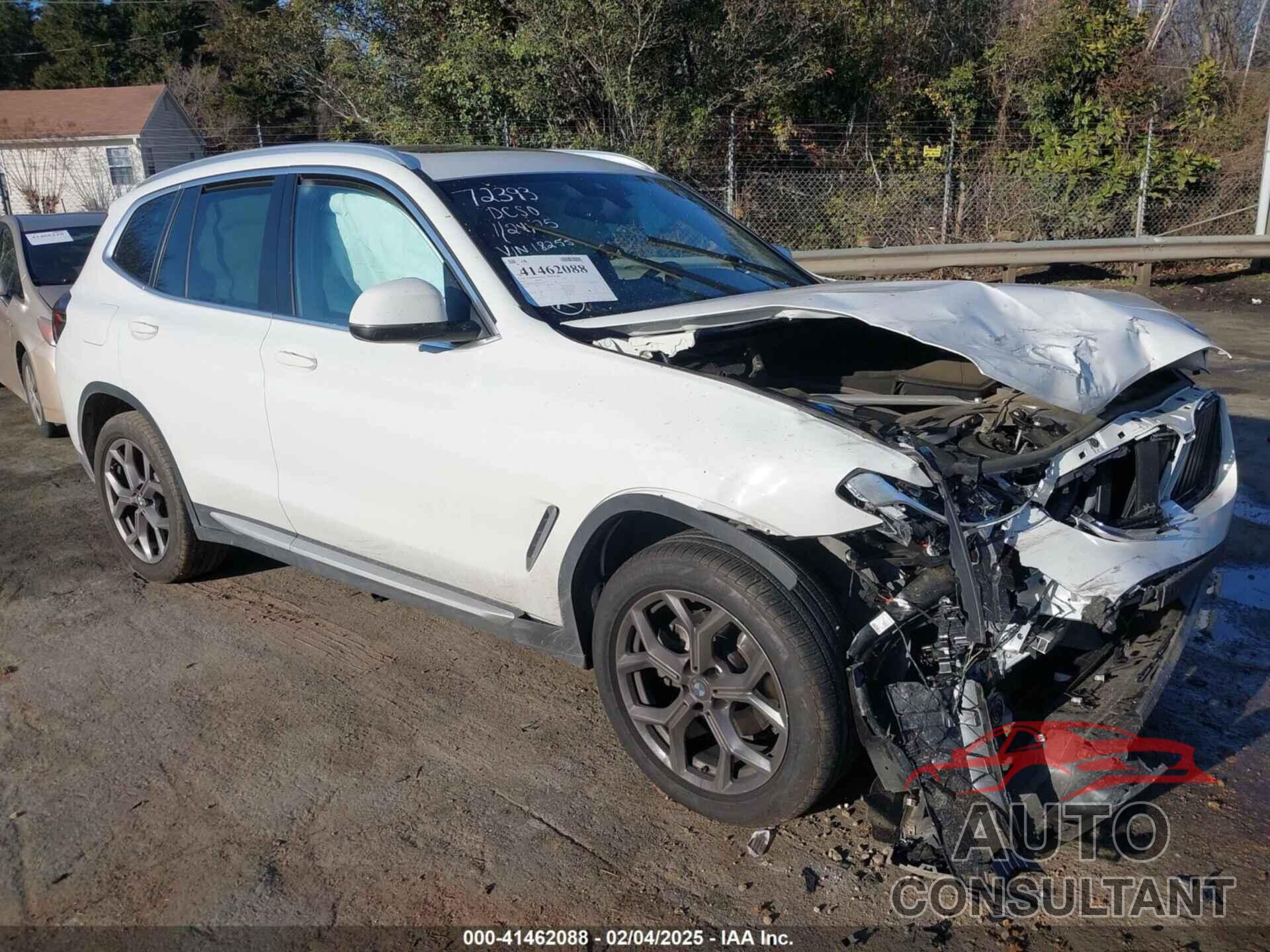 BMW X3 2022 - WBX57DP01NN182559