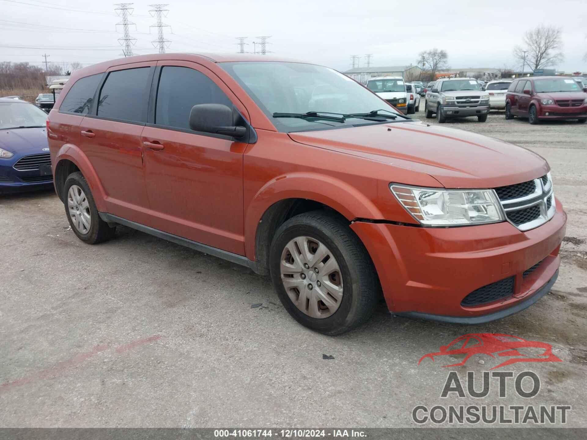 DODGE JOURNEY 2014 - 3C4PDCAB1ET112014