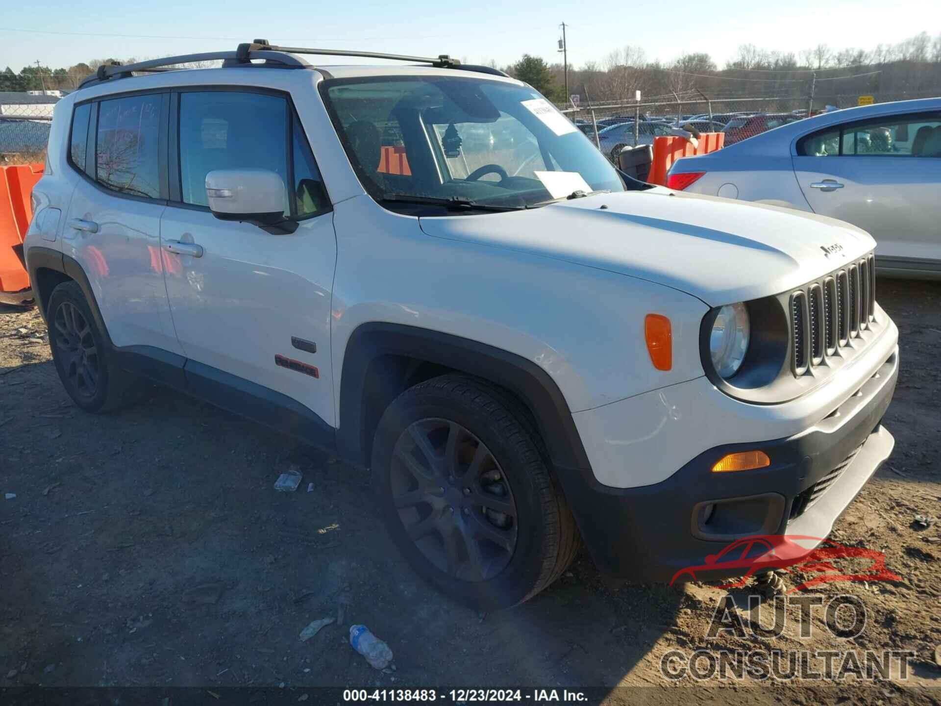 JEEP RENEGADE 2016 - ZACCJABT6GPC65100