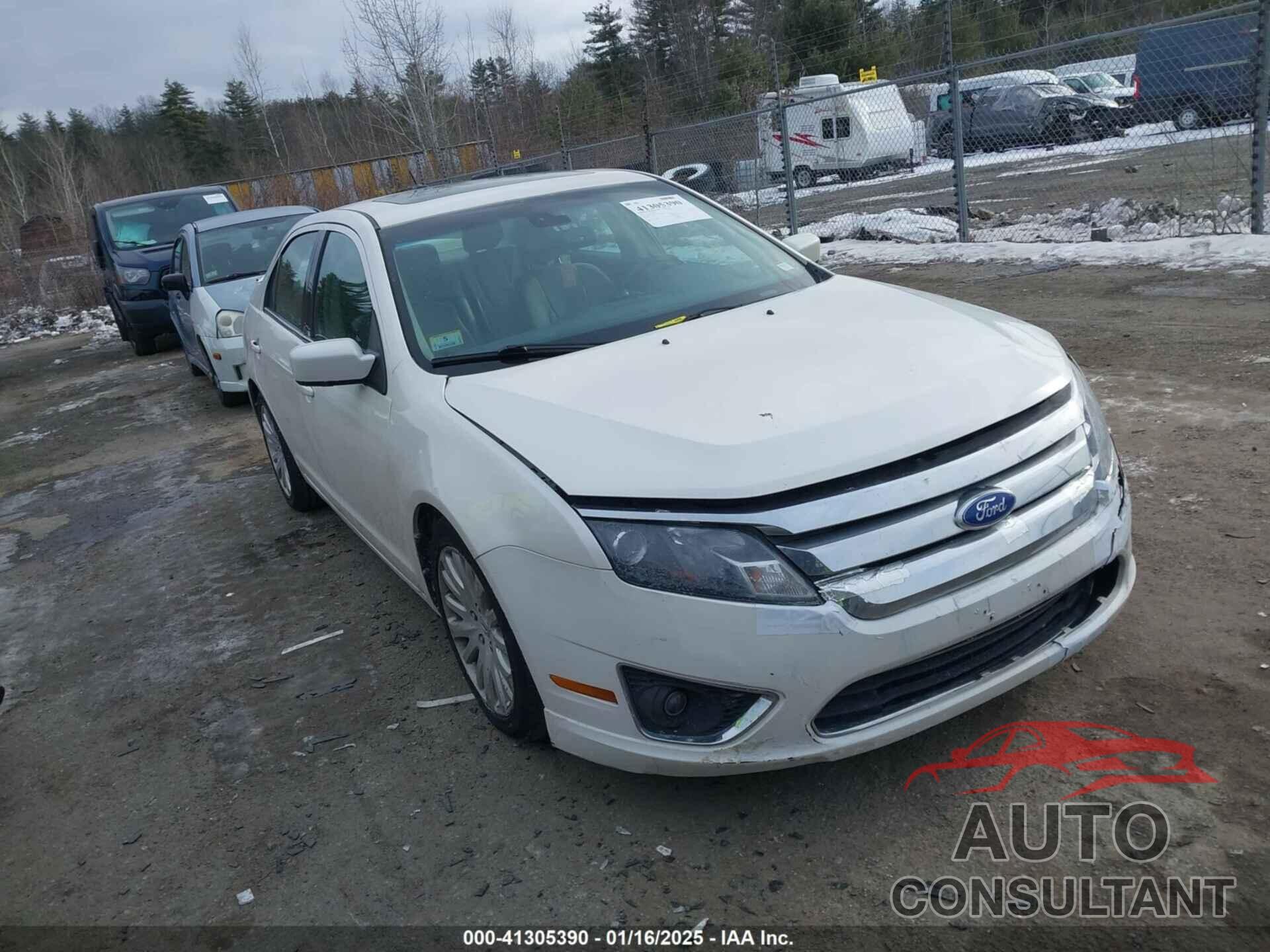 FORD FUSION HYBRID 2012 - 3FADP0L37CR253006