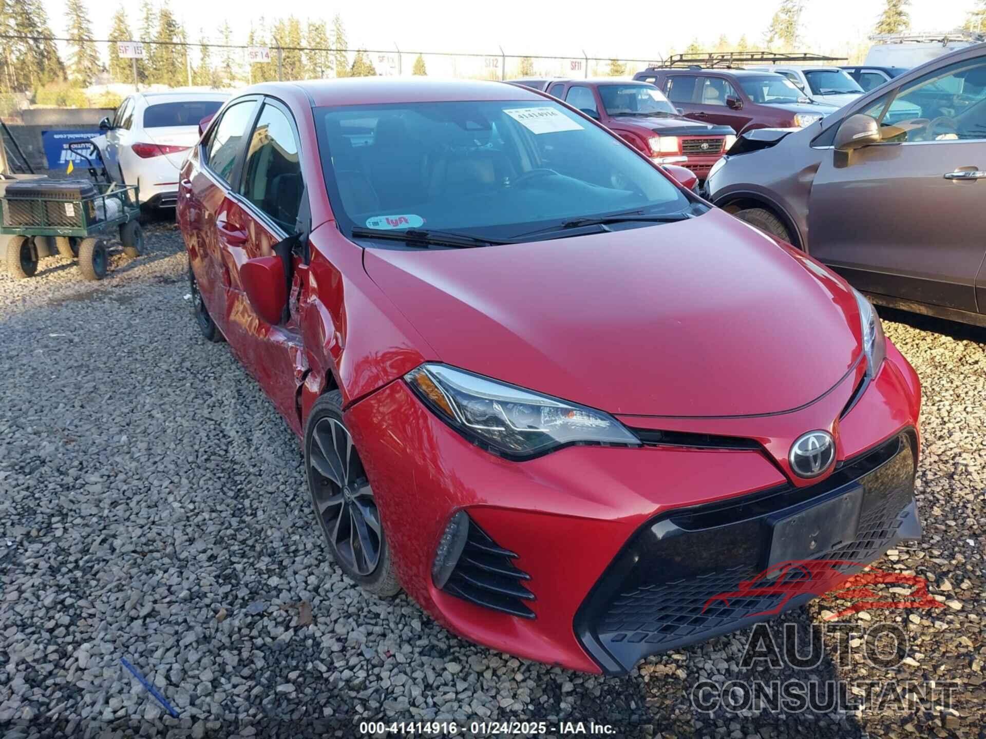 TOYOTA COROLLA 2017 - 5YFBURHE7HP618791